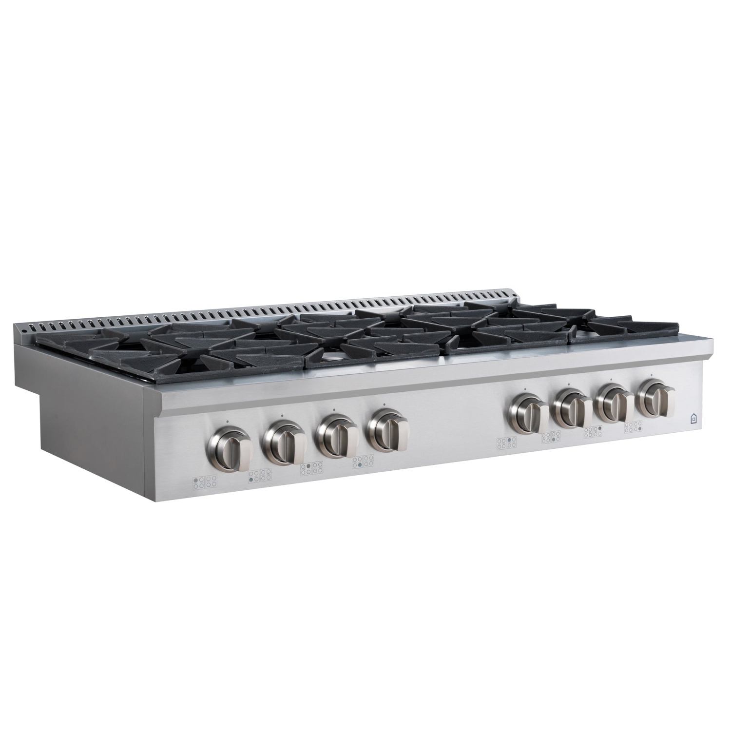Ancona 48 in. Commercial Style Stainless Steel Slide-In Gas Cooktop