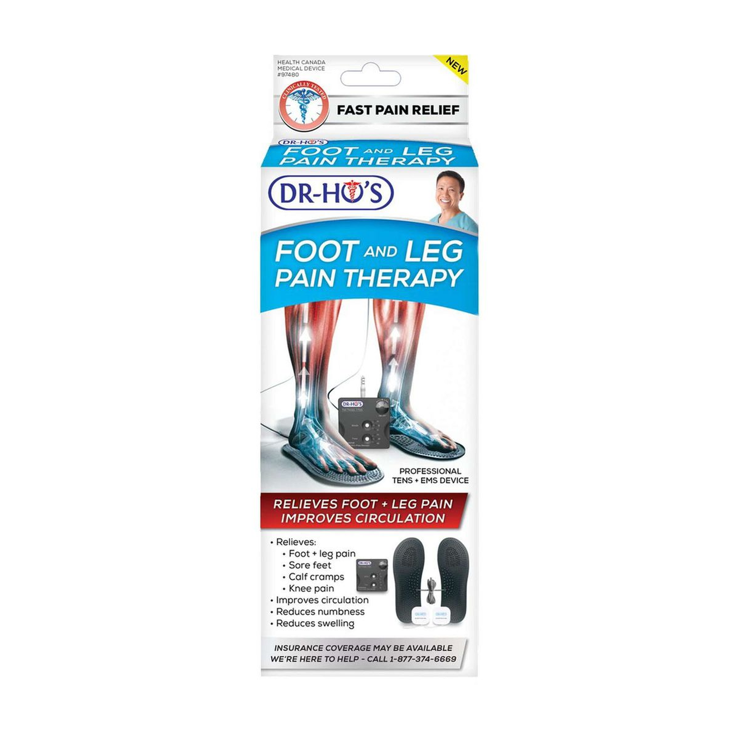 DR-HO'S Foot and Leg Pain Therapy - Brand New