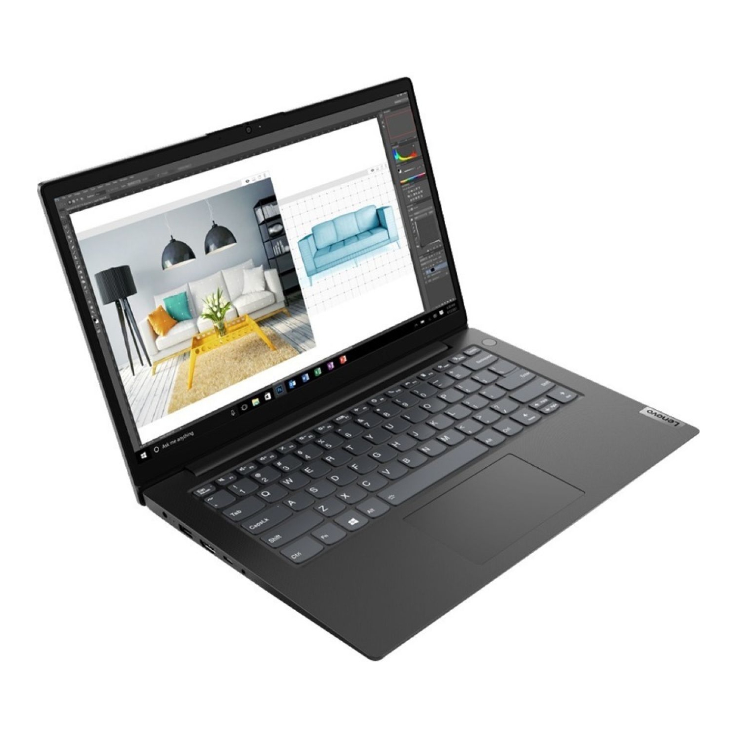 Lenovo V14 G2 ALC 82KC004TCA 14" Notebook - Full HD - 1920 x 1080 - AMD Ryzen 5 5500U Hexa-core 2.