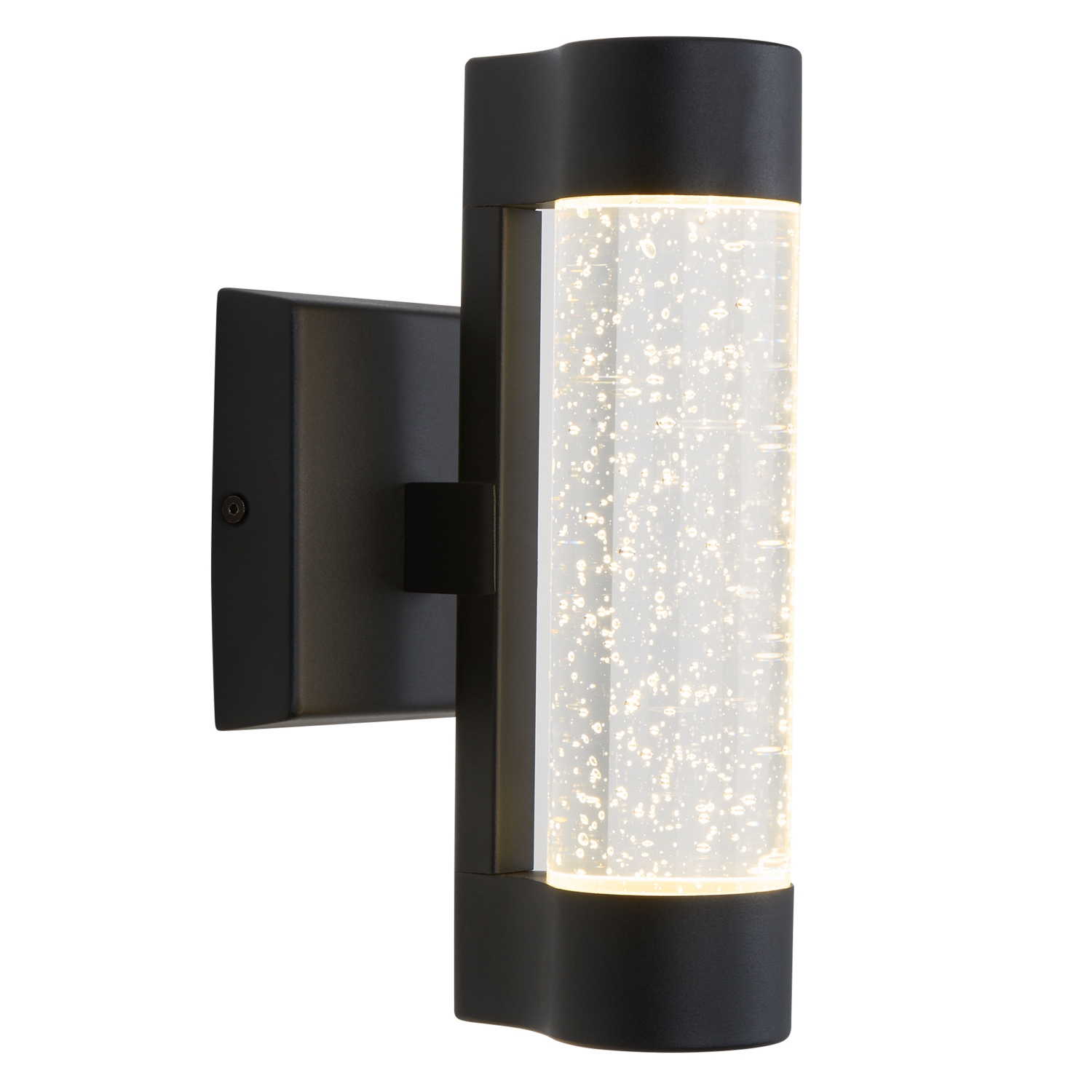 Artika Bubble Flow Integrated LED Outdoor Wall Light, Stainless Steel