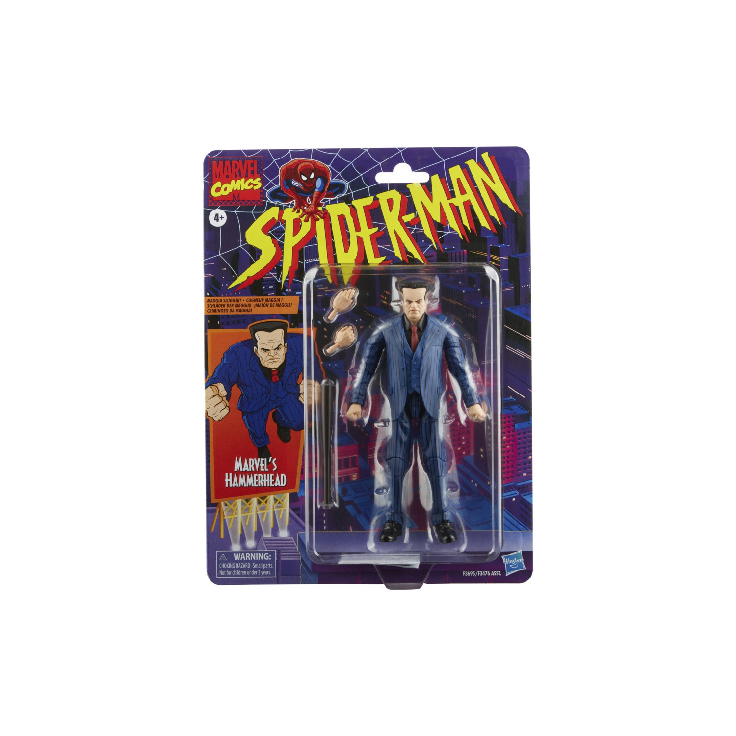 Marvel Legends Retro 6 Inch Action Figure Spider-Man Wave 2 - Hammerhead