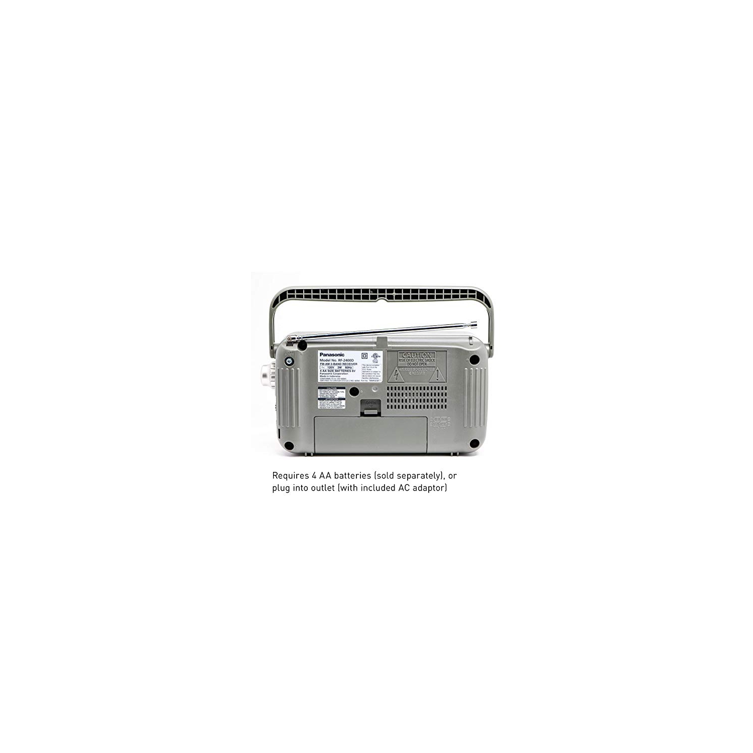 Panasonic RF-2400 AM/FM AC/DC Portable Radio
