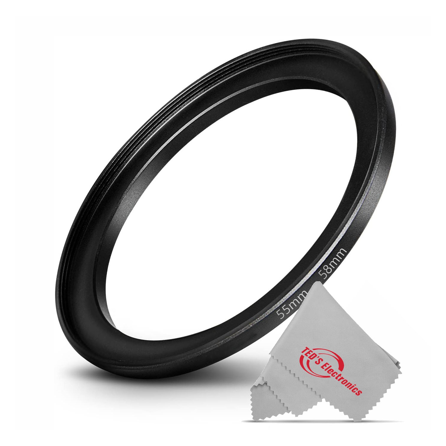 Adaptateur de bague haut de gamme 55 mm pour objectif à filetage de 55 mm vers 58 mm Accessoires pour objectif