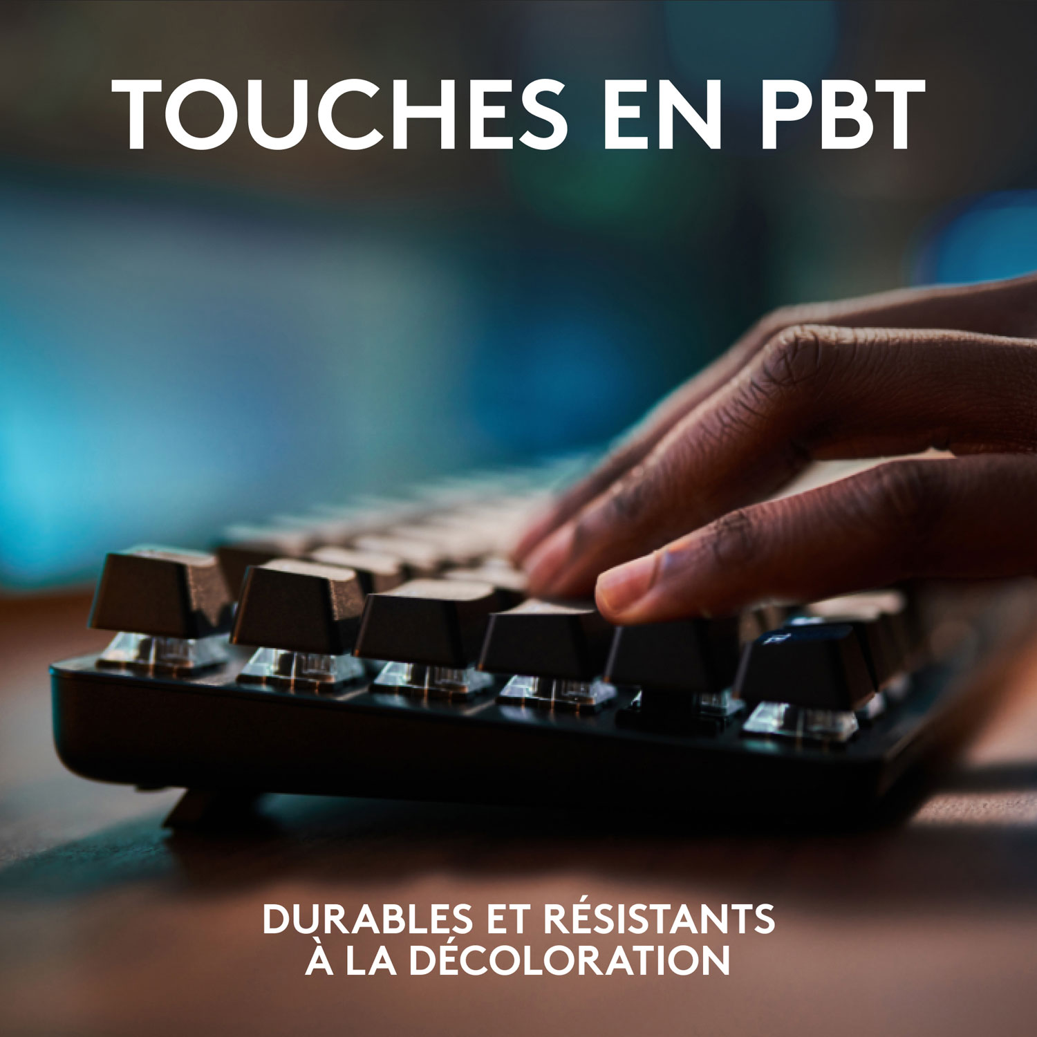 Clavier de jeu mécanique rétroéclairé G413 SE TKL de Logitech