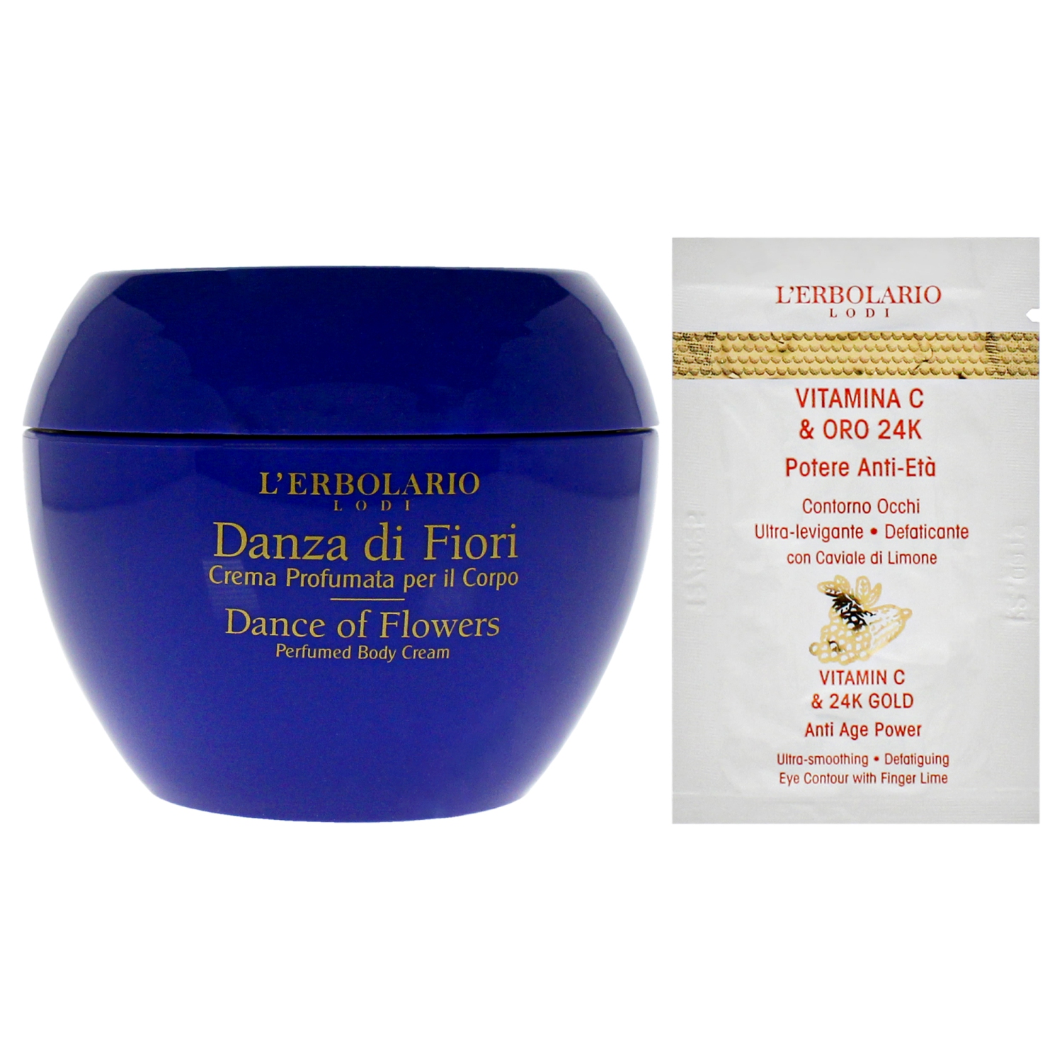 Perfumed Body Cream - Dance Of Flowers by LErbolario for Women - 6.7 oz Body Cream