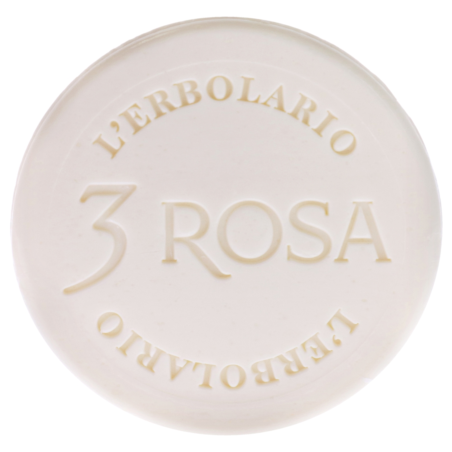3 Rose Perfumed Bar Soap by LErbolario for Unisex - 3.5 oz Soap