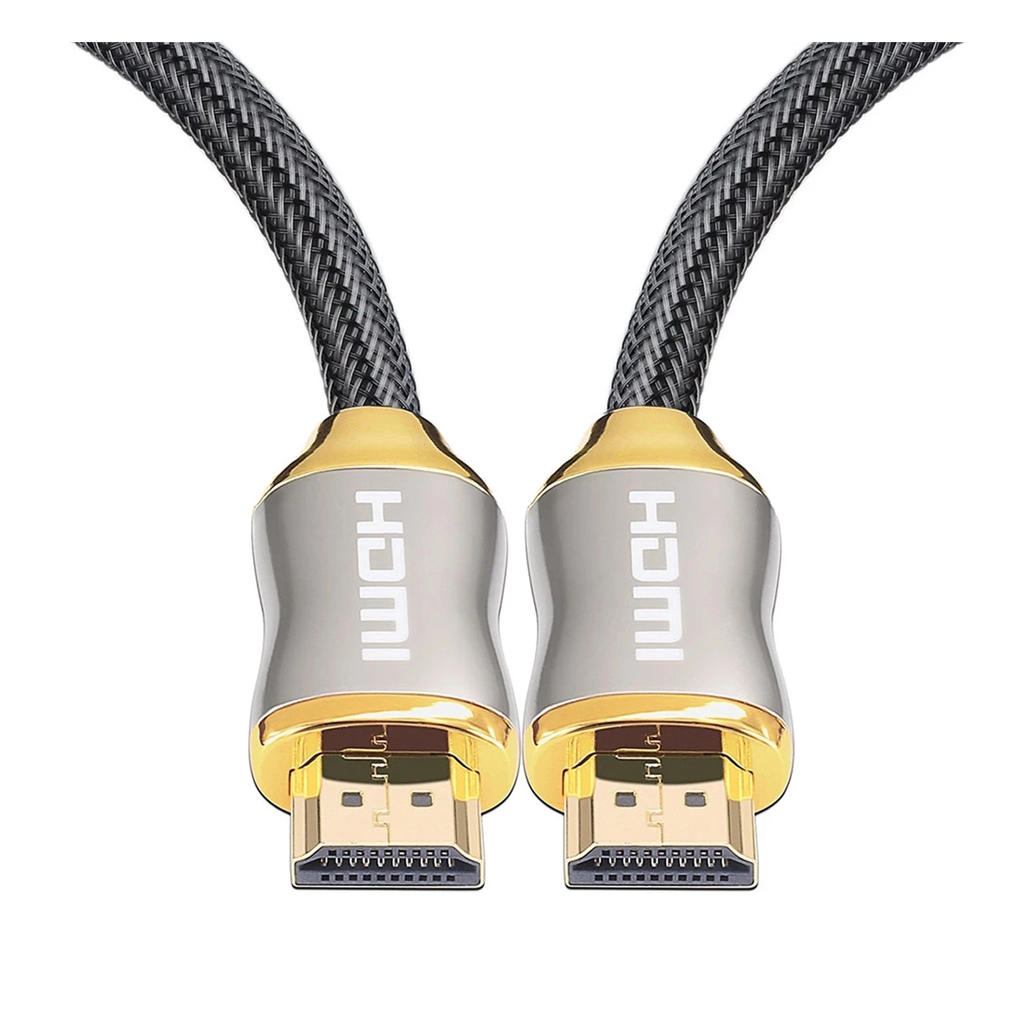 Saga 2.1 HDMI Cable 3 meter (10 Feet) 8K Ultra HD High-Speed GBPS lead | Supports 8K@60Hz, 4K@120Hz, 4320P, 3D Video Display, Braided Cord for Samsung LG Sony TCL PS5 PS4 TV Box