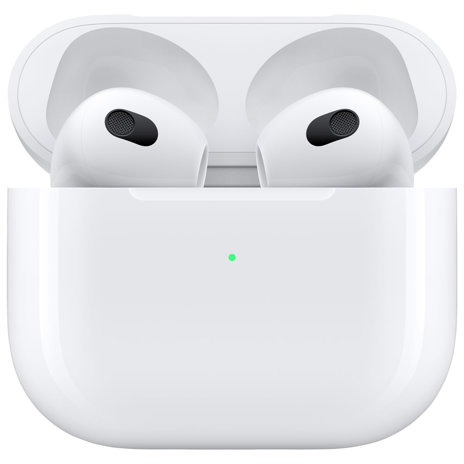 Open Box - Apple AirPods (3rd Generation) In-Ear Truly Wireless Headphones with MagSafe Charging Case - White