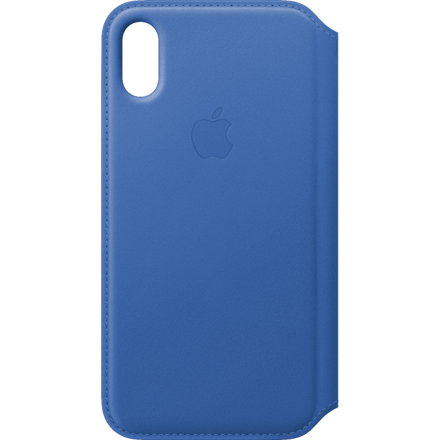 Apple Leather Folio - Electric Blue