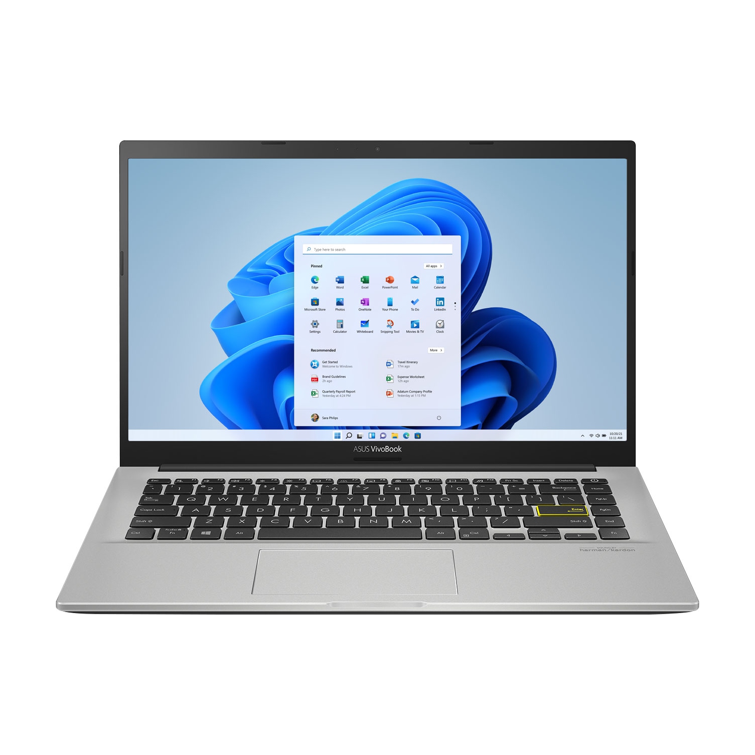 Asus Vivobook 14" Laptop (Intel Core i3-1005G1, 4GB RAM, 128GB SSD, Windows 10) - Dreamy White (X413JA- 211.VBWB)