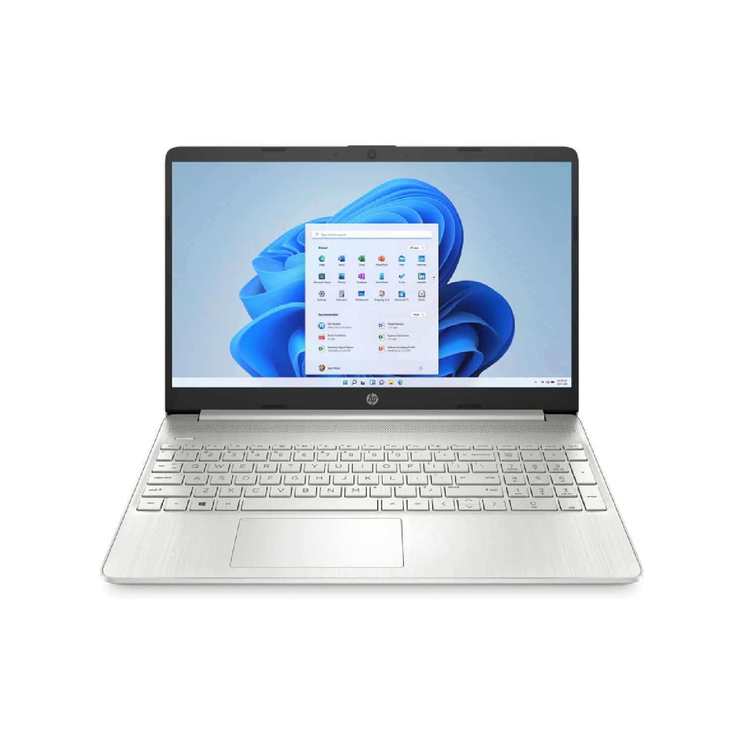 Refurbished (Excellent) - HP 15.6" FHD Touch Screen Laptop (Intel Core i7-1165G7, 12GB RAM, 256GB SSD Windows 11 S Mode) - Natural silver (4W2K3UA)
