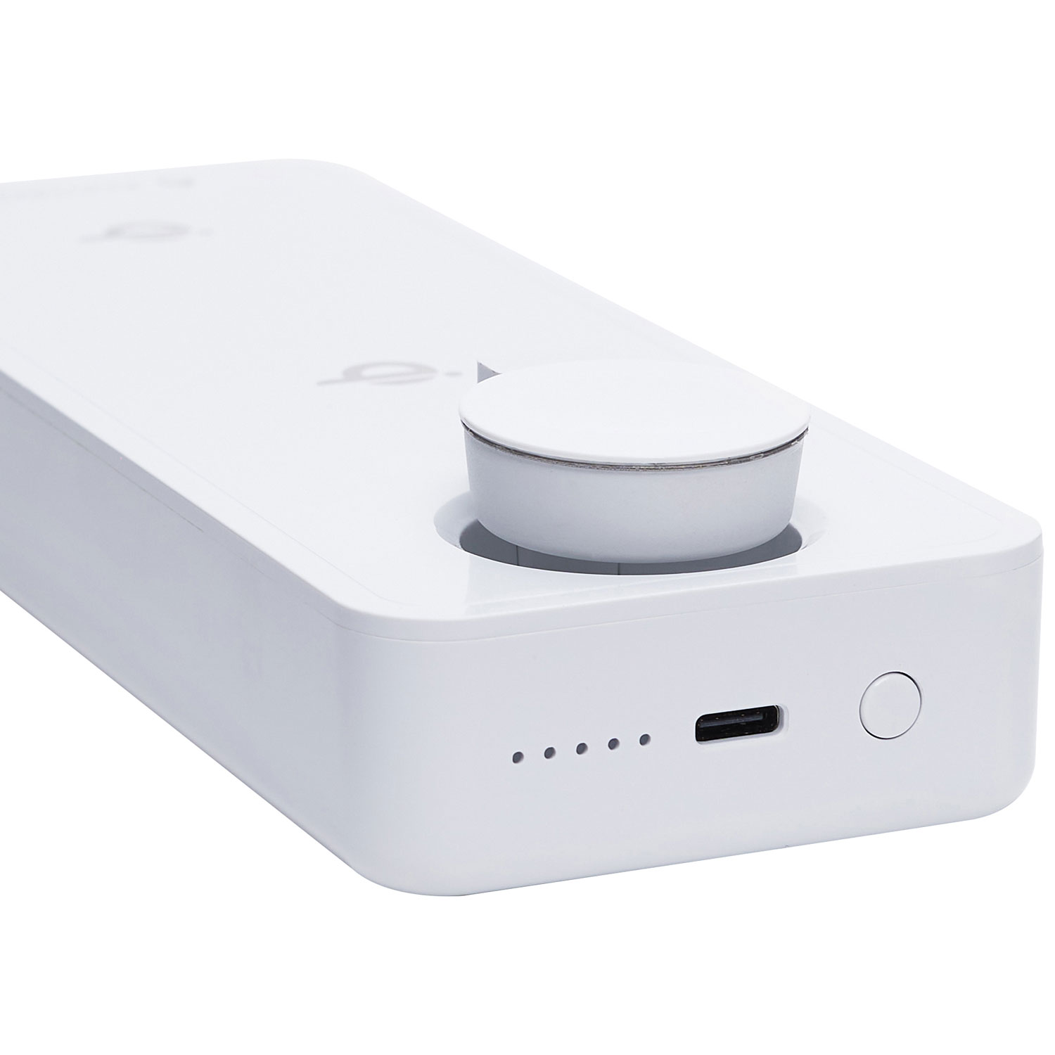 Chargeur portatif sans fil 3-en-1 d'Einova pour iPhone - Blanc