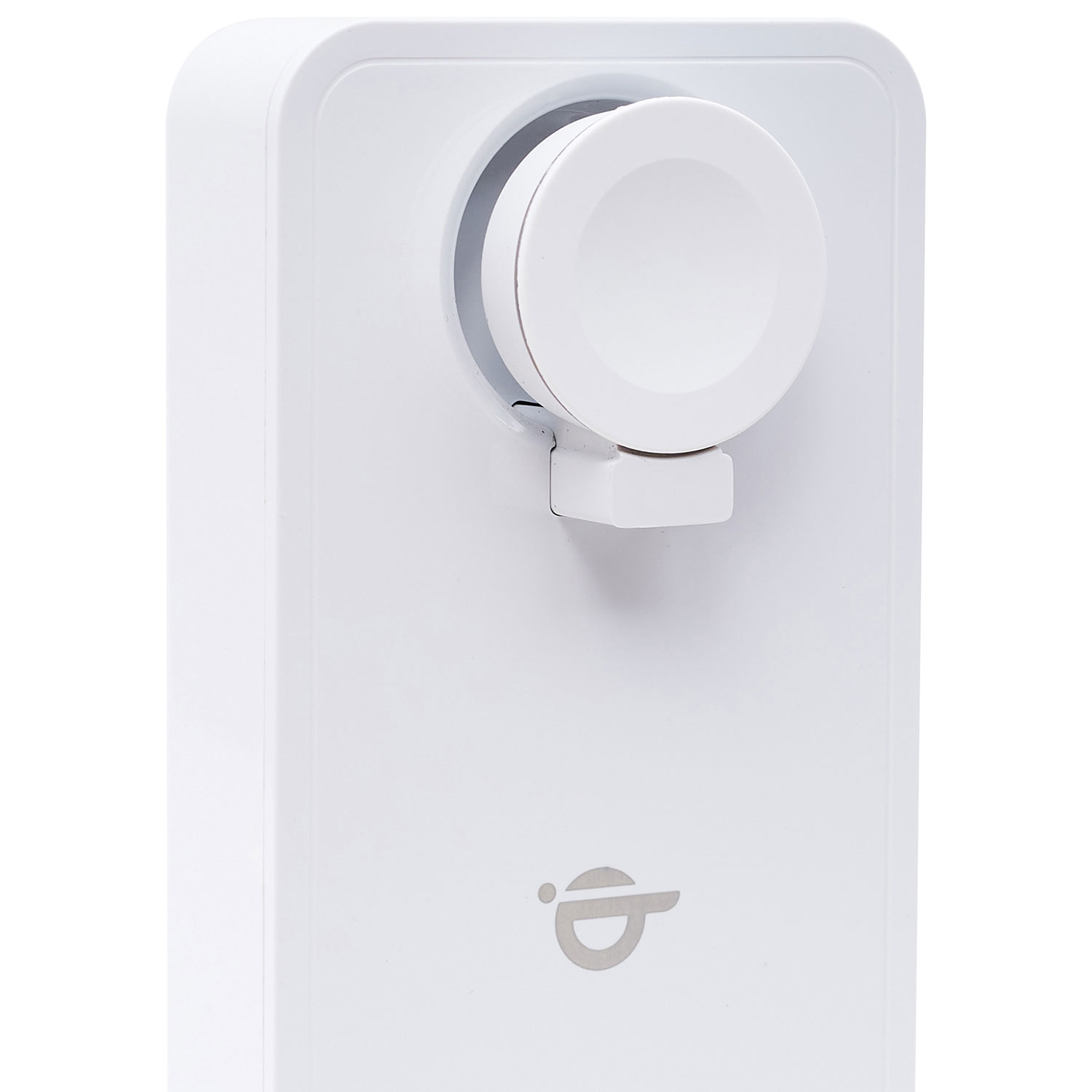 Chargeur portatif sans fil 3-en-1 d'Einova pour iPhone - Blanc