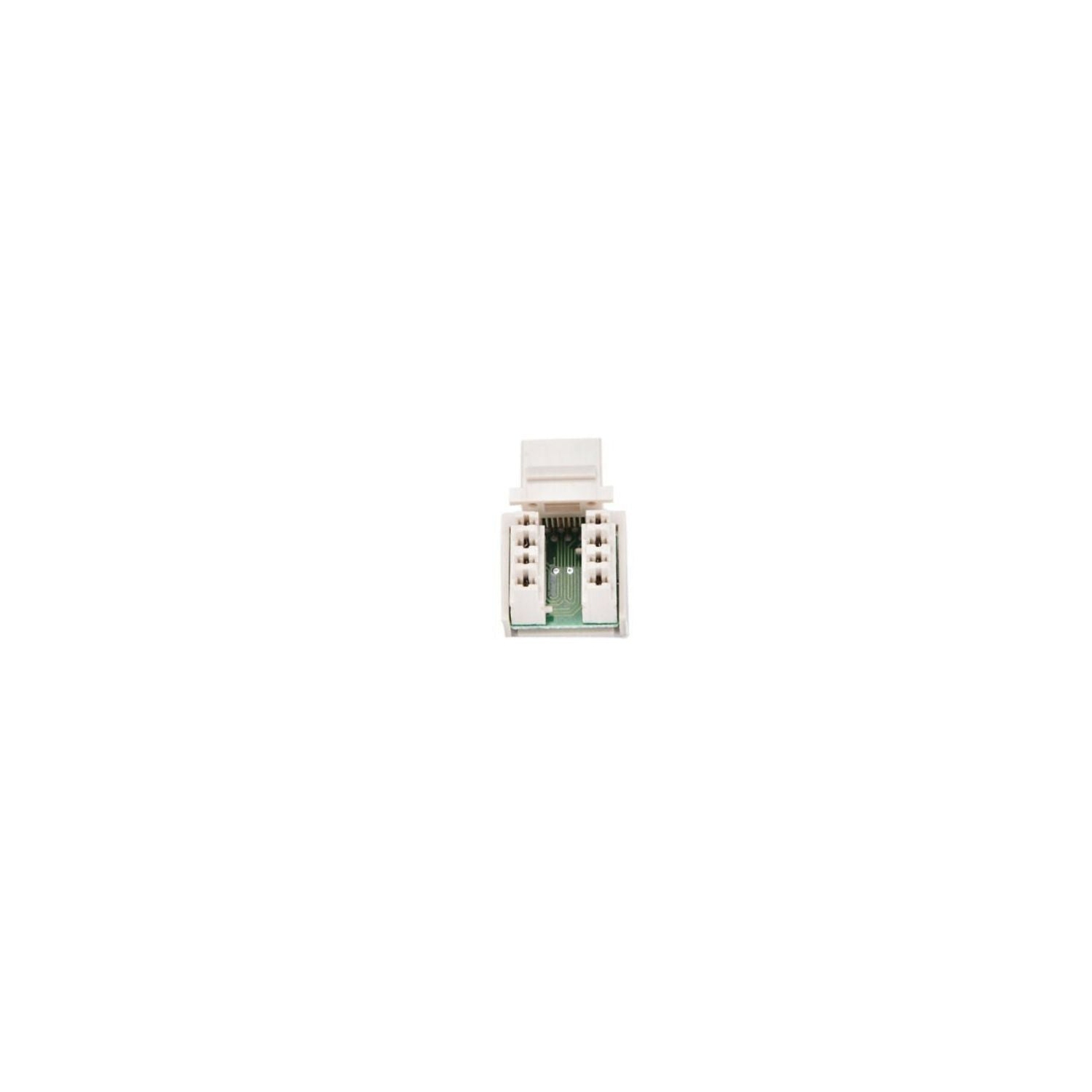 Keystone Jack Cat5e réseau blanc Ethernet 110 raccordement 8P8C RJ45