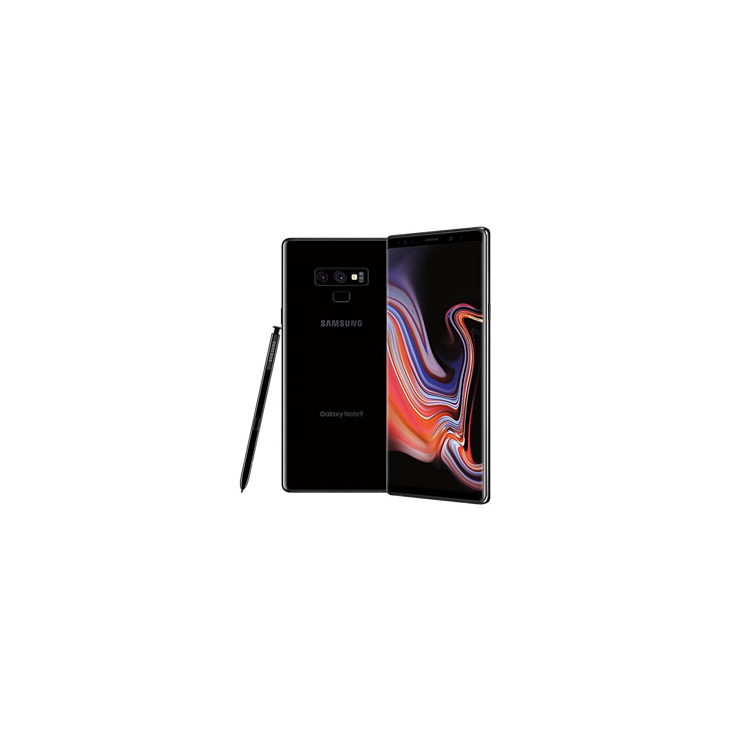 Samsung - Galaxy Note 9 - 4G LTE - 6.4” Super AMOLED - 128GB/ 6GB - N960U - Smartphone - Factory Unlocked - Midnight Black - Open Box