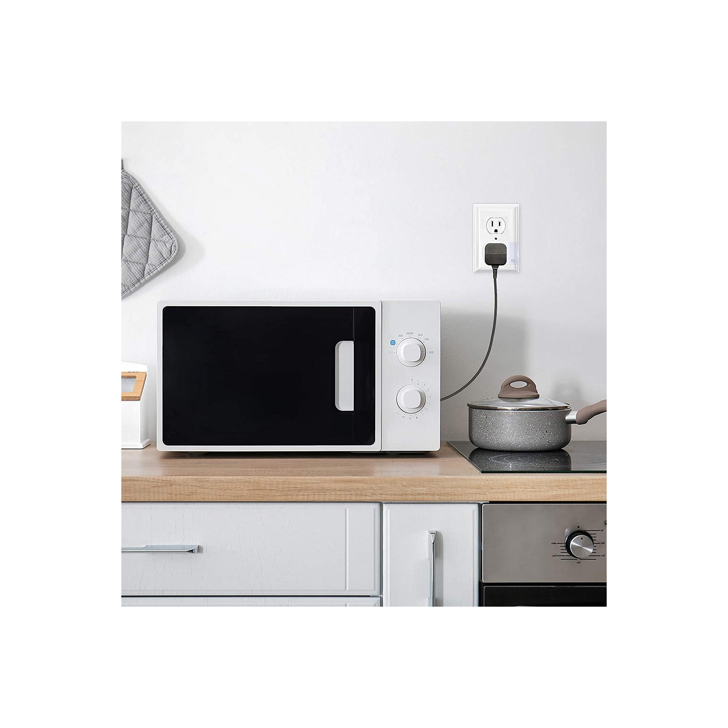 Interrupteur marche/arrêt Protection contre les surtensions à 3 broches avec mise à la terre avec interrupteur et indicateur, liste ETL, 15A, 125VAC,