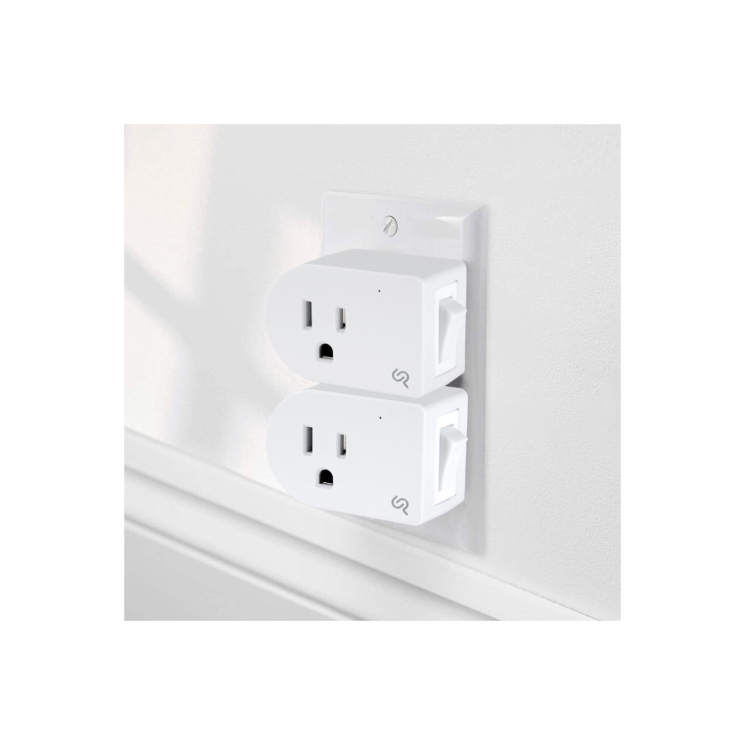 Interrupteur marche/arrêt Protection contre les surtensions à 3 broches avec mise à la terre avec interrupteur et indicateur, liste ETL, 15A, 125VAC,