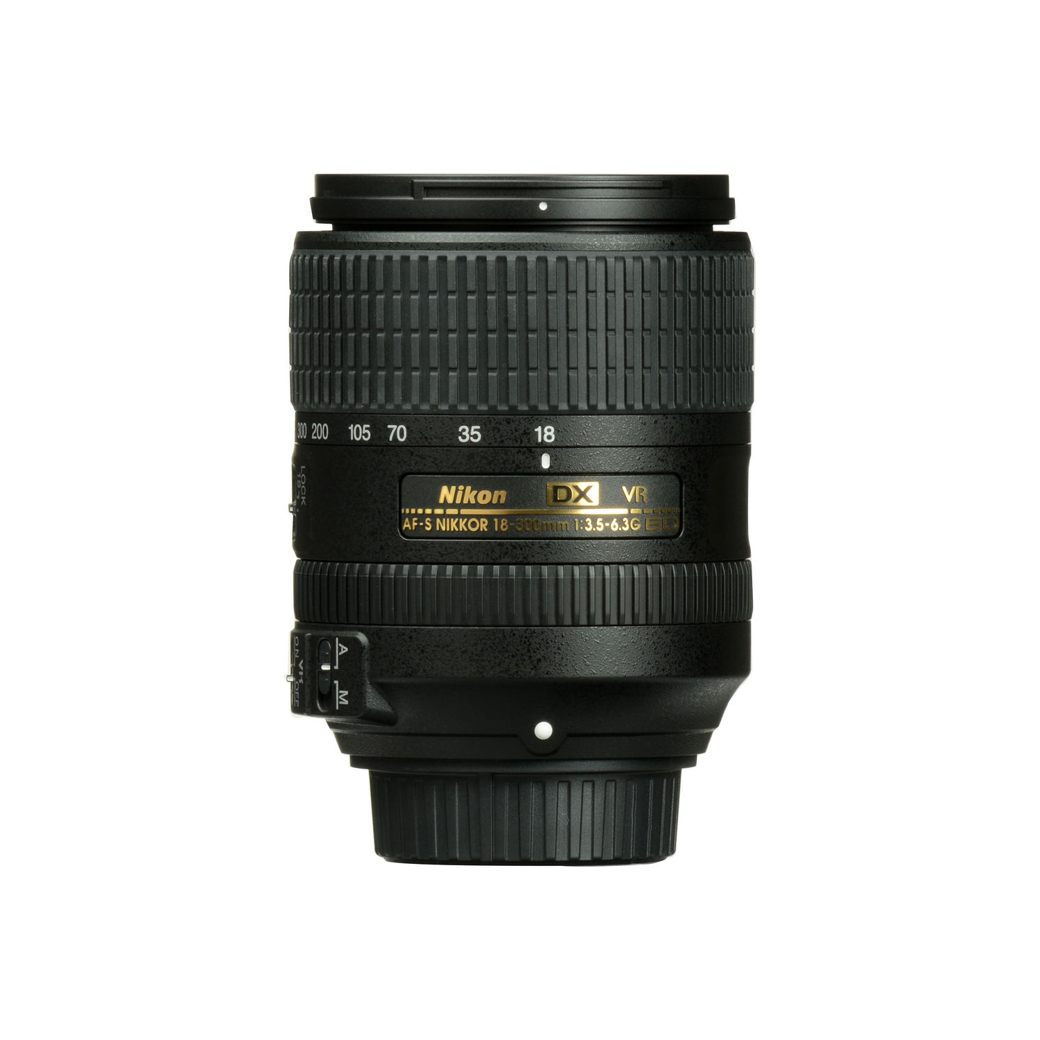 Nikon AF-S DX NIKKOR 18-300mm f/3.5-6.3G ED VR Lens 2216 - 7PC Accessory Bundle