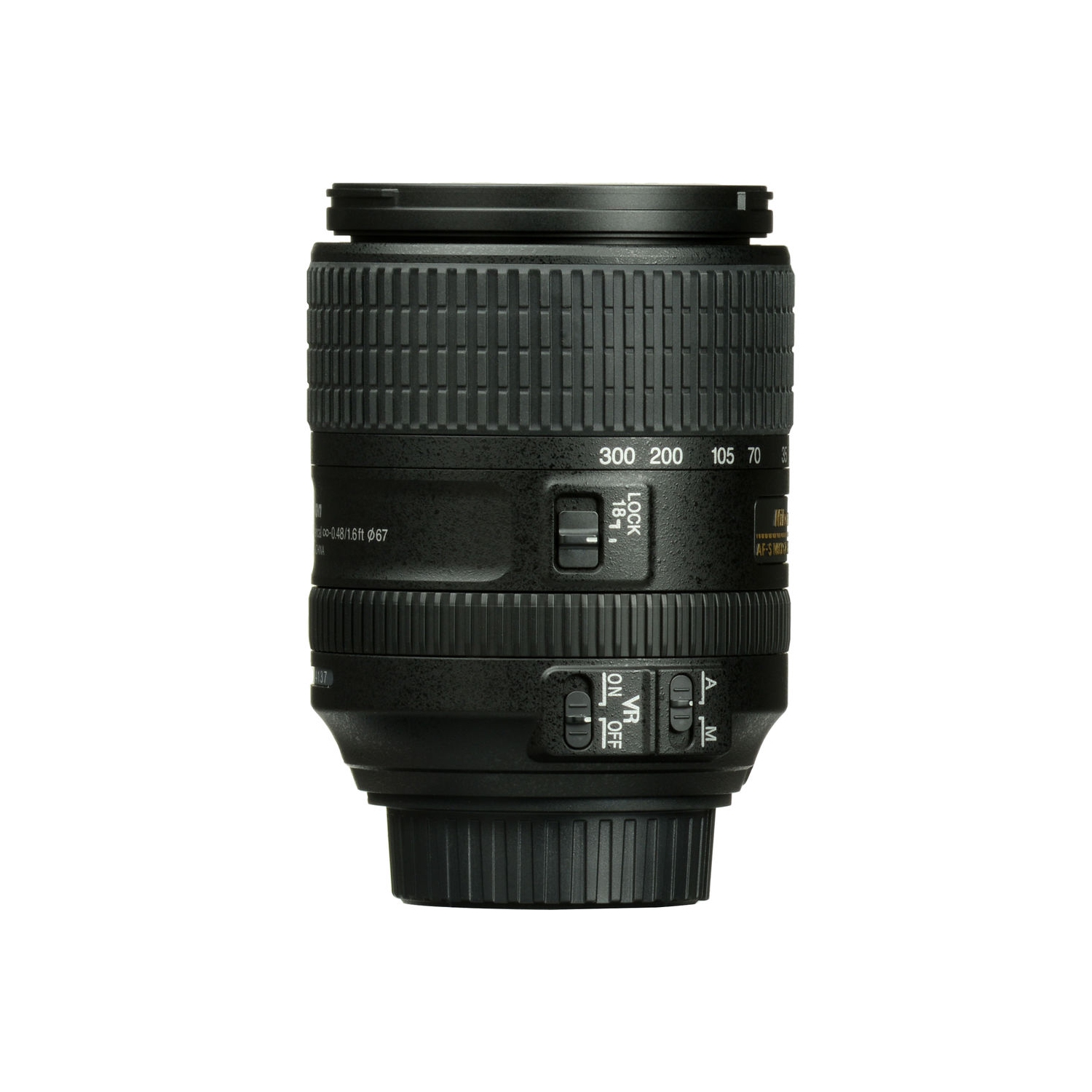 Nikon AF-S DX NIKKOR 18-300mm f/3.5-6.3G ED VR Lens 2216 - 7PC Accessory Bundle