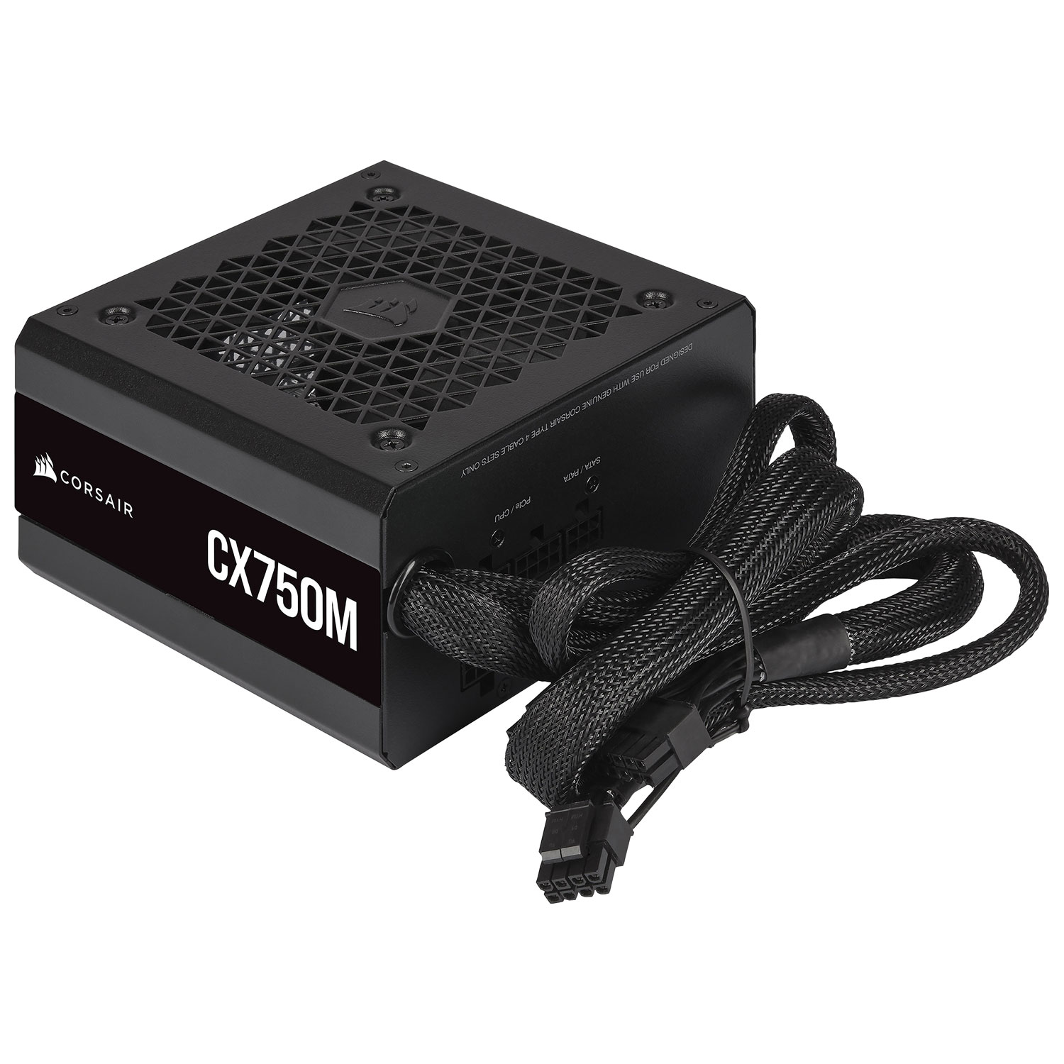 Bloc d'alimentation semi-modulaire de 750 W ATX CX-M de Corsair