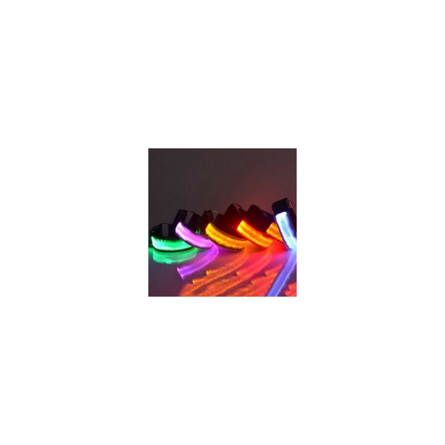 Brassard à DEL pour la course, bracelet lumineux à DEL luminescent