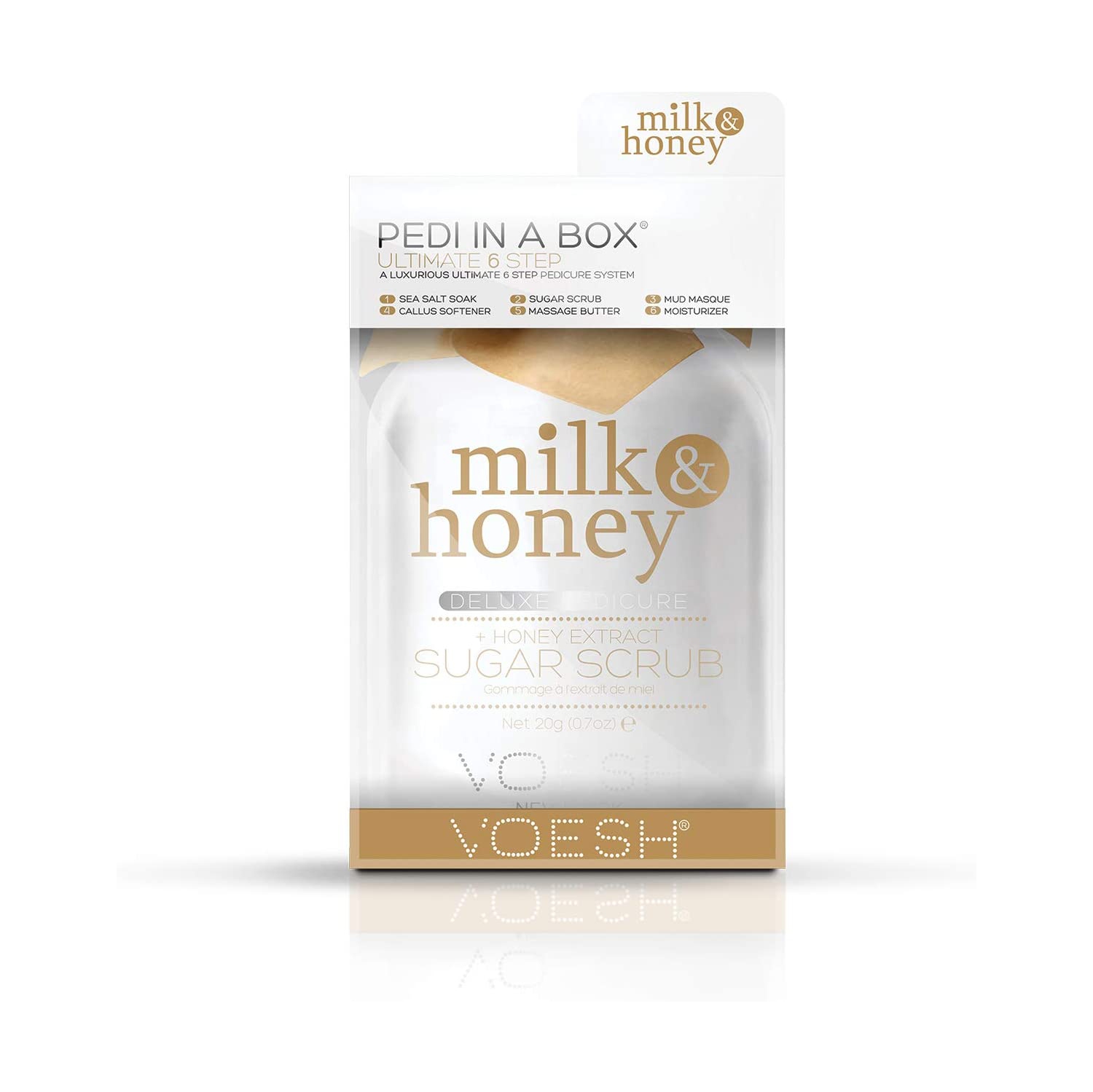 VOESH Pedi In A Box Ultimate 6 Step - Milk & Honey