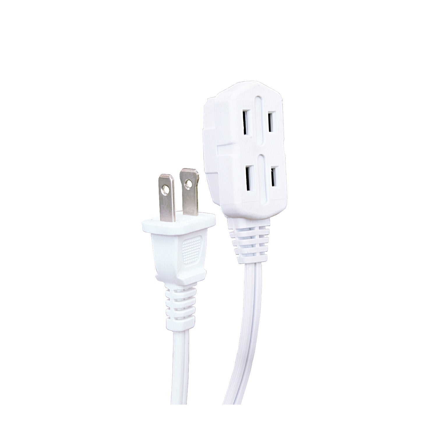 Xtrcity - 3 Outlet Extension Cord, 3 Meter Length, For Indoor Use, White