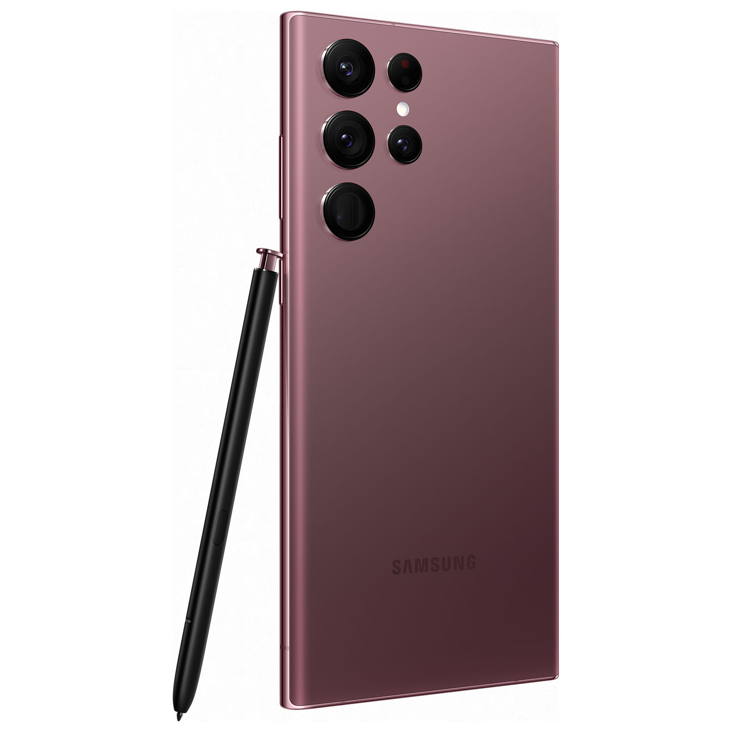 Samsung Galaxy S22 Ultra 5G 256GB - Burgundy - Unlocked | Best Buy