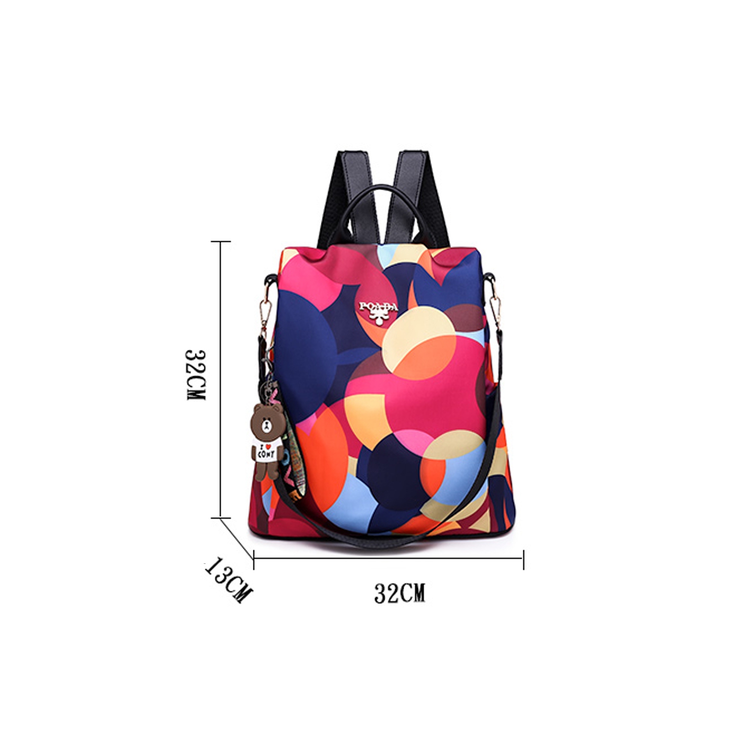 Sac à dos étanche/sport/sac à main/sac à dos voyage/sac à main anti-Theft de navor pour fille/femme - multi