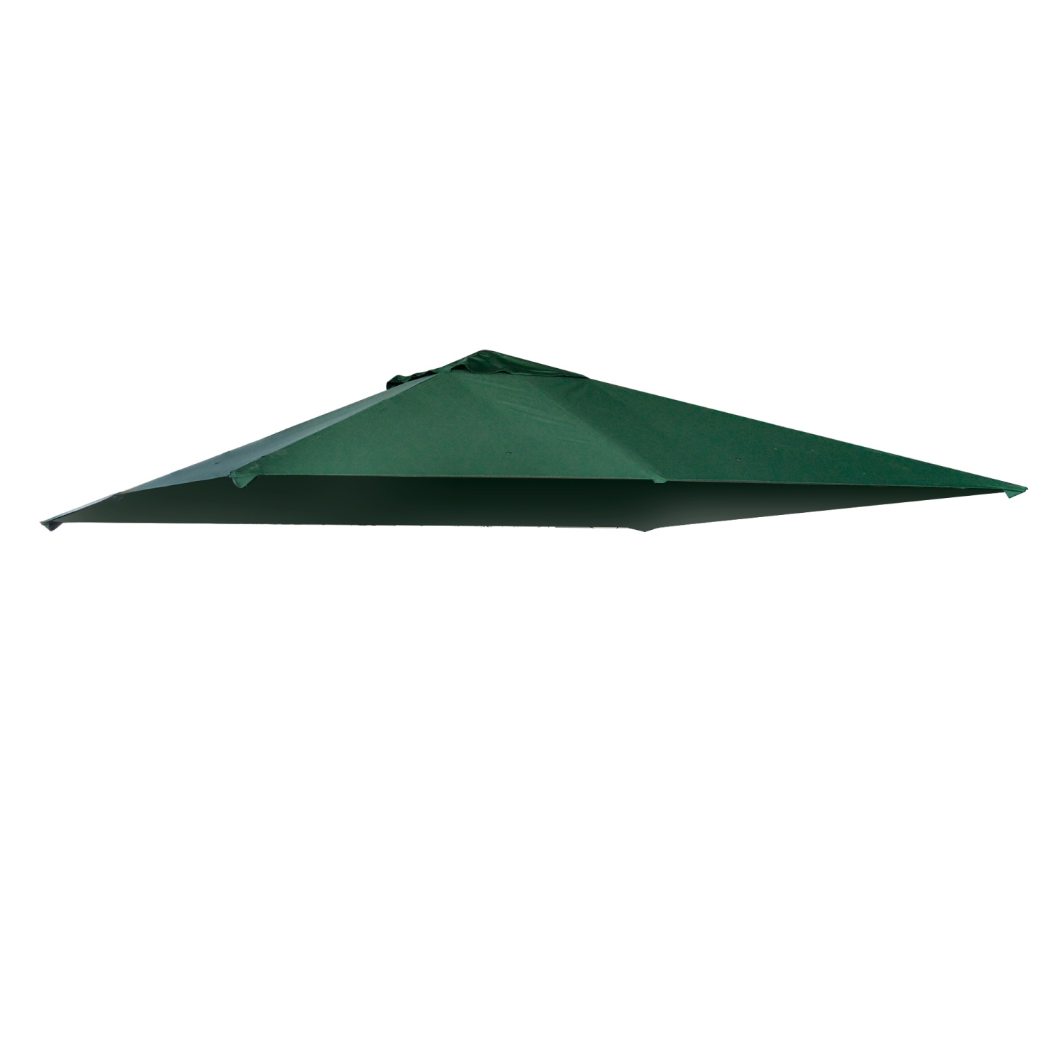Outsunny 9.8' x 9.7' Square Gazebo Canopy Replacement UV Protected Top Cover Sun Shade Green