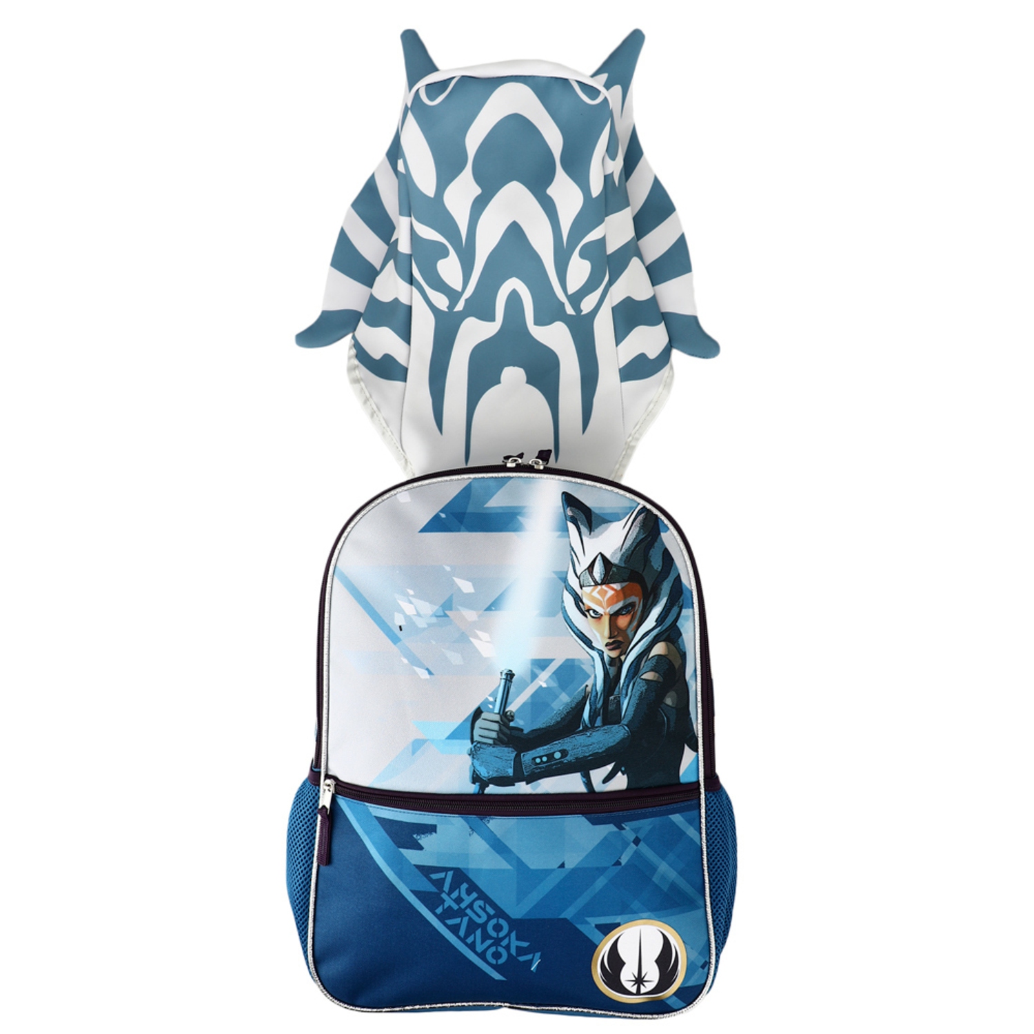 Star Wars Ahsoka Tano 16" Kids Backpack With Hood