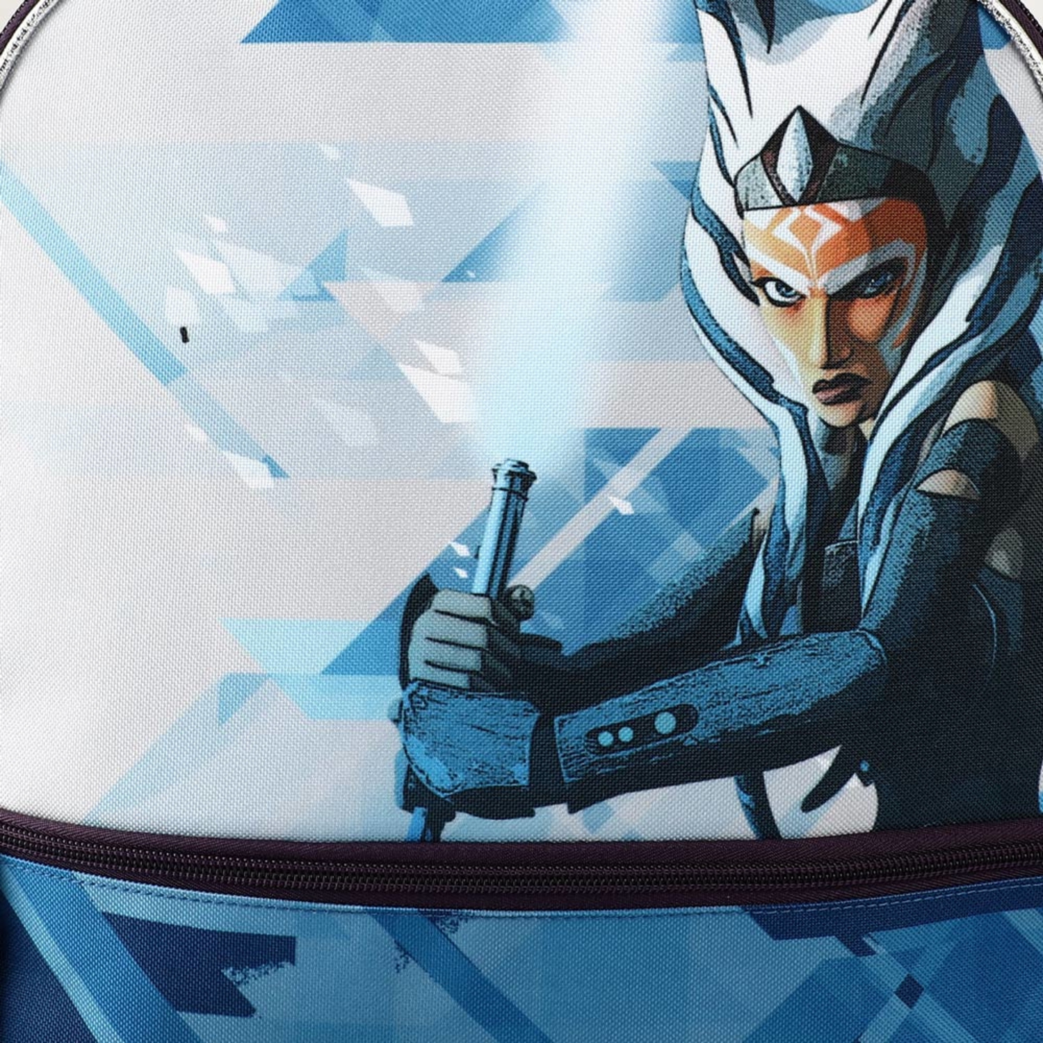 Star Wars Ahsoka Tano 16" Kids Backpack With Hood