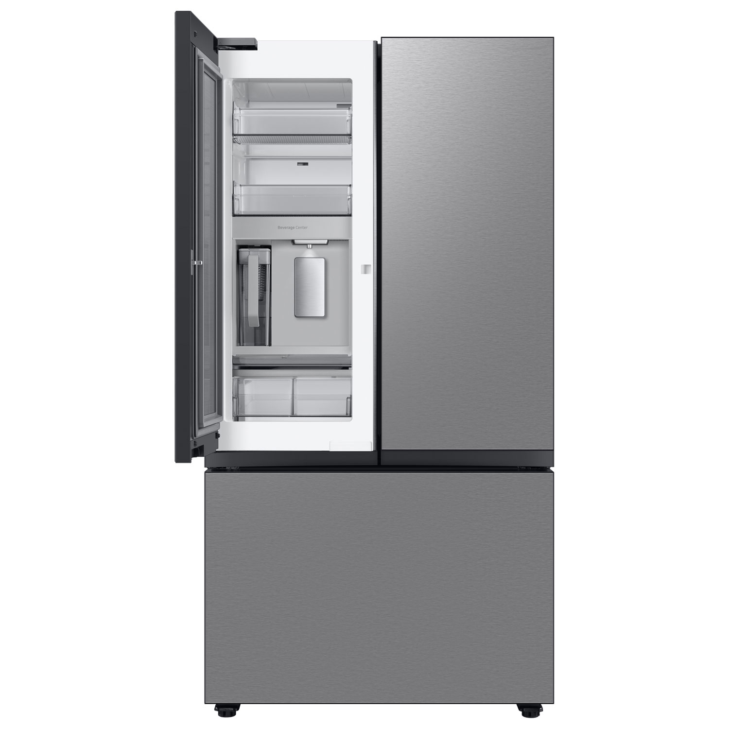 Samsung BESPOKE 36" 30.1 Cu. Ft. 3-Door French Door Refrigerator with Water Dispenser - Stainless