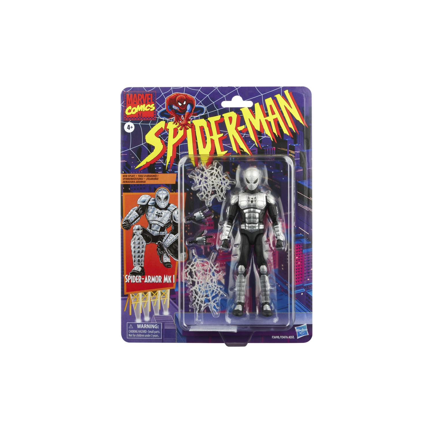 Marvel Legends Retro 6 Inch Action Figure Spider-Man Wave 2 - Spider-Armor Mk I