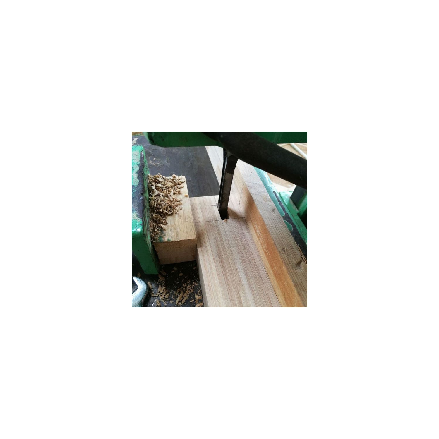 ISTAR – foret à mortaiser à trou carré pour scie à bois, 3 pièces, embout à mortaise à mortaise