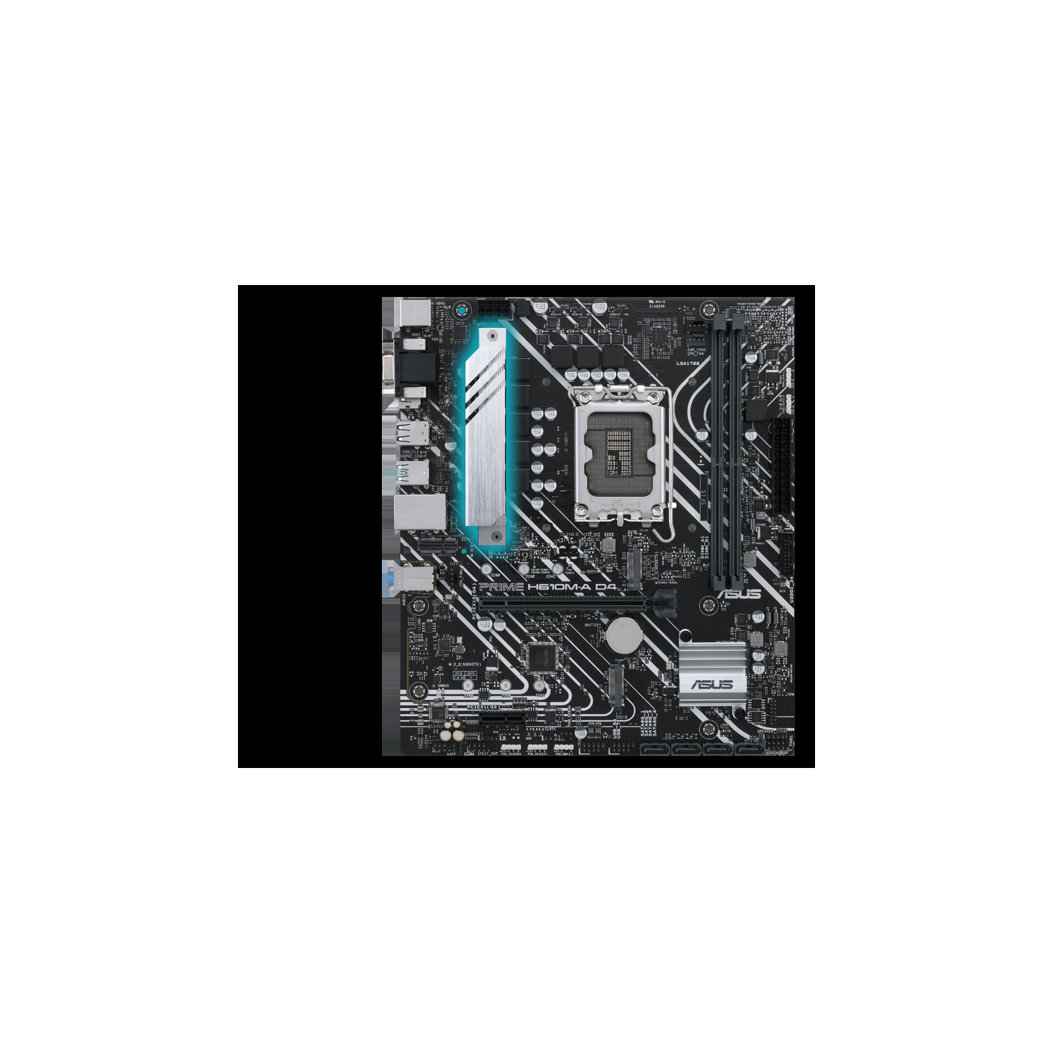 Asus Prime H610M-A D4-CSM Desktop Motherboard