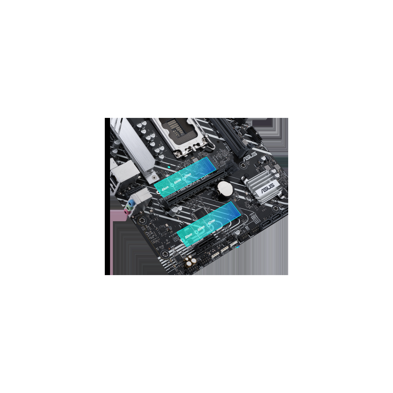 Asus Prime H610M-A D4-CSM Desktop Motherboard