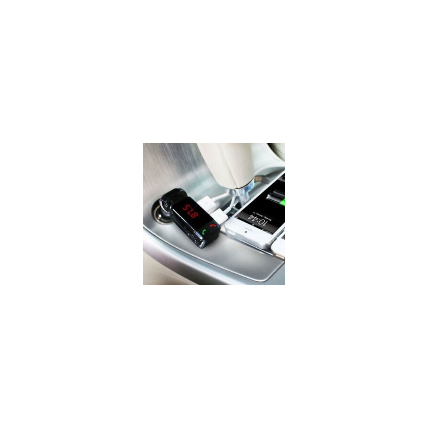 FM Transmitter Modulator Bluetooth Handsfree Adapter USB Charger AUX Player