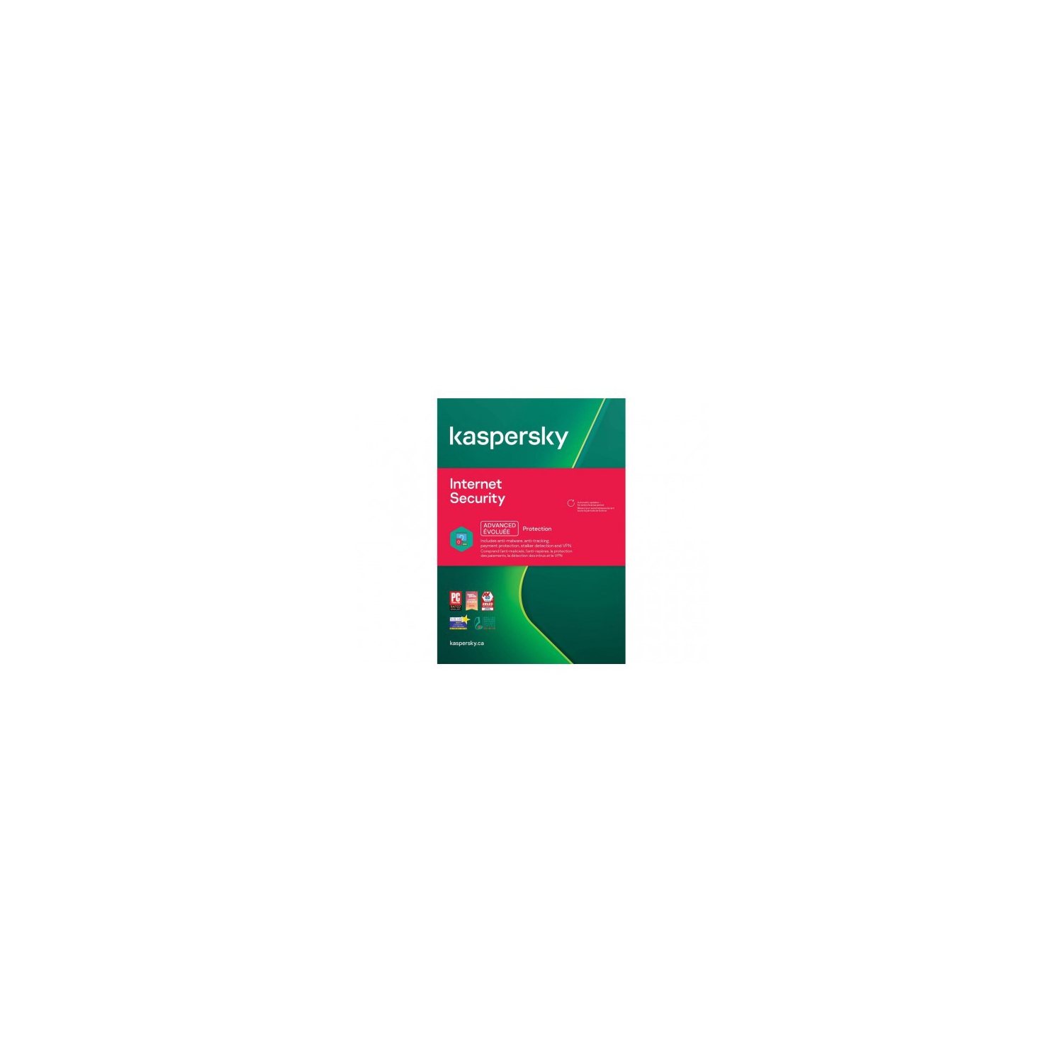Kaspersky (PKC) Internet Security 1-User, 1-Year License, Product Key, (KEY CARD ONLY)(FREE SHIPPING)