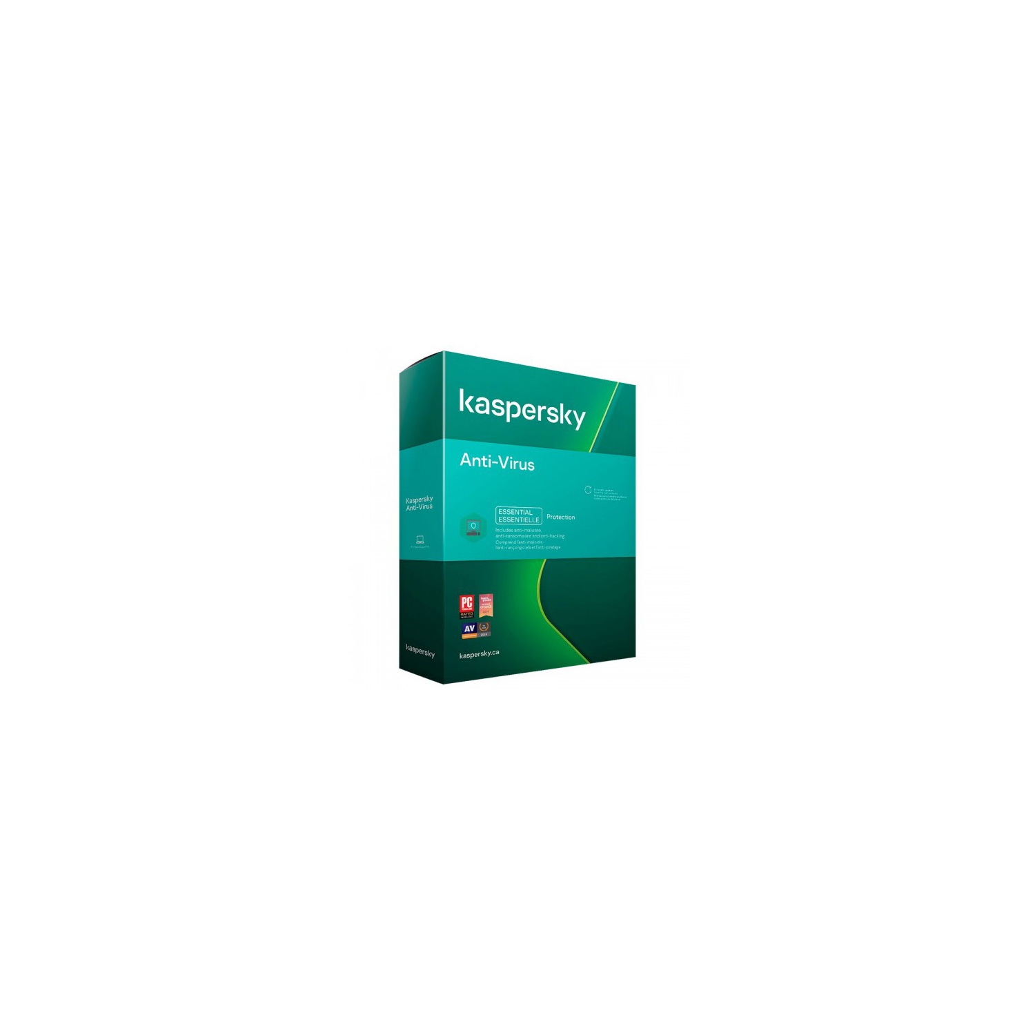 Kaspersky Anti-Virus 3-User - 1 Year(KEY CARD ONLY)(FREE SHIPPING)