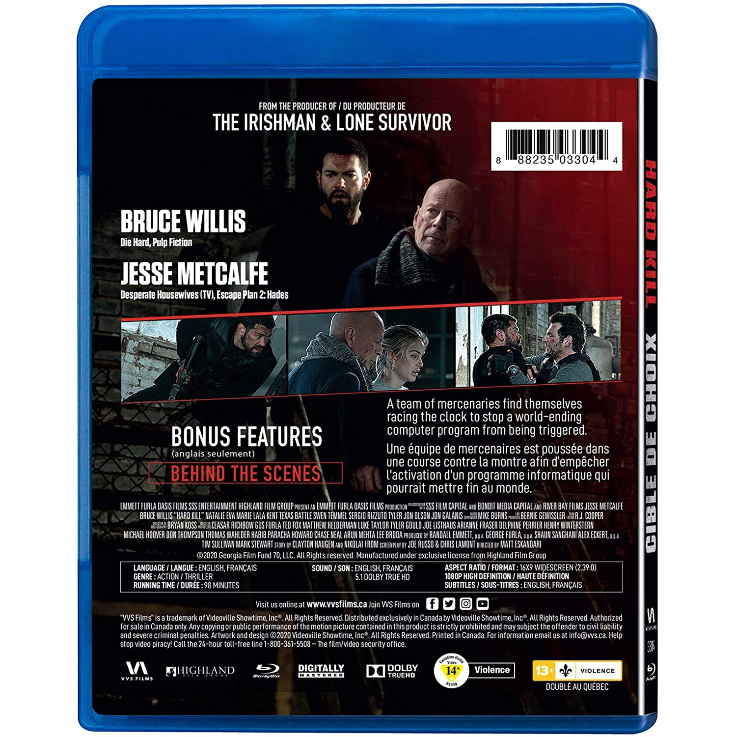 HARD KILL [Blu-ray] (Bilingual)