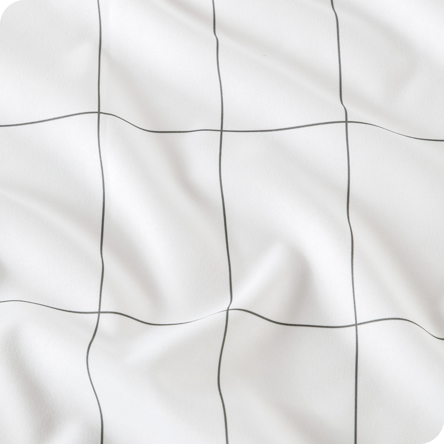 Bare Home Duvet Cover and Sham Set - Premium 1800 Ultra-Soft Brushed Microfiber - Hypoallergenic, Easy Care, Wrinkle Resistant - King/Cal King, Grid