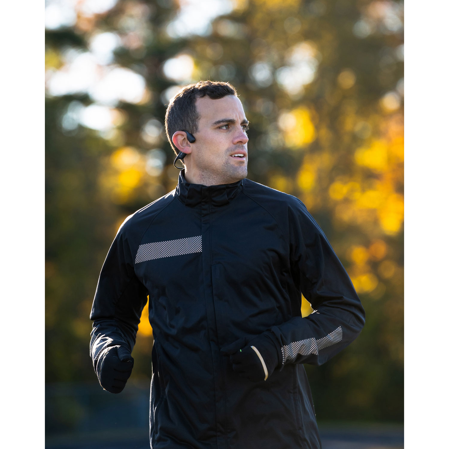 Écouteurs Bluetooth oreilles libres à conduction osseuse OpenRun Pro de Shokz - Noir