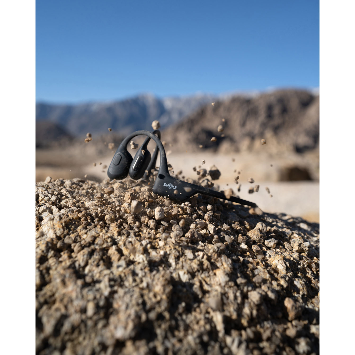 Écouteurs Bluetooth oreilles libres à conduction osseuse OpenRun Pro de Shokz - Noir