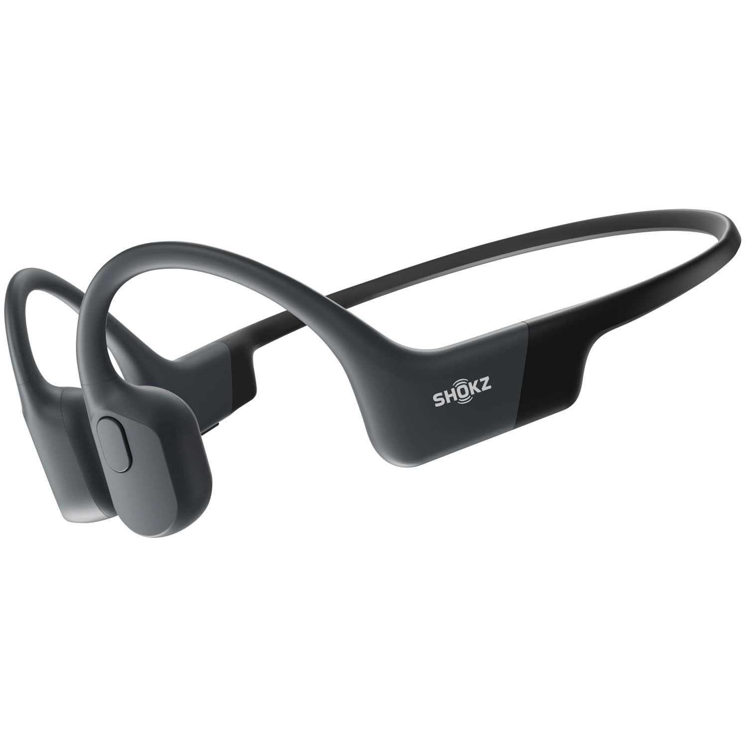 Shokz OpenRun Bone Conduction Open-Ear Bluetooth Headphones - Black