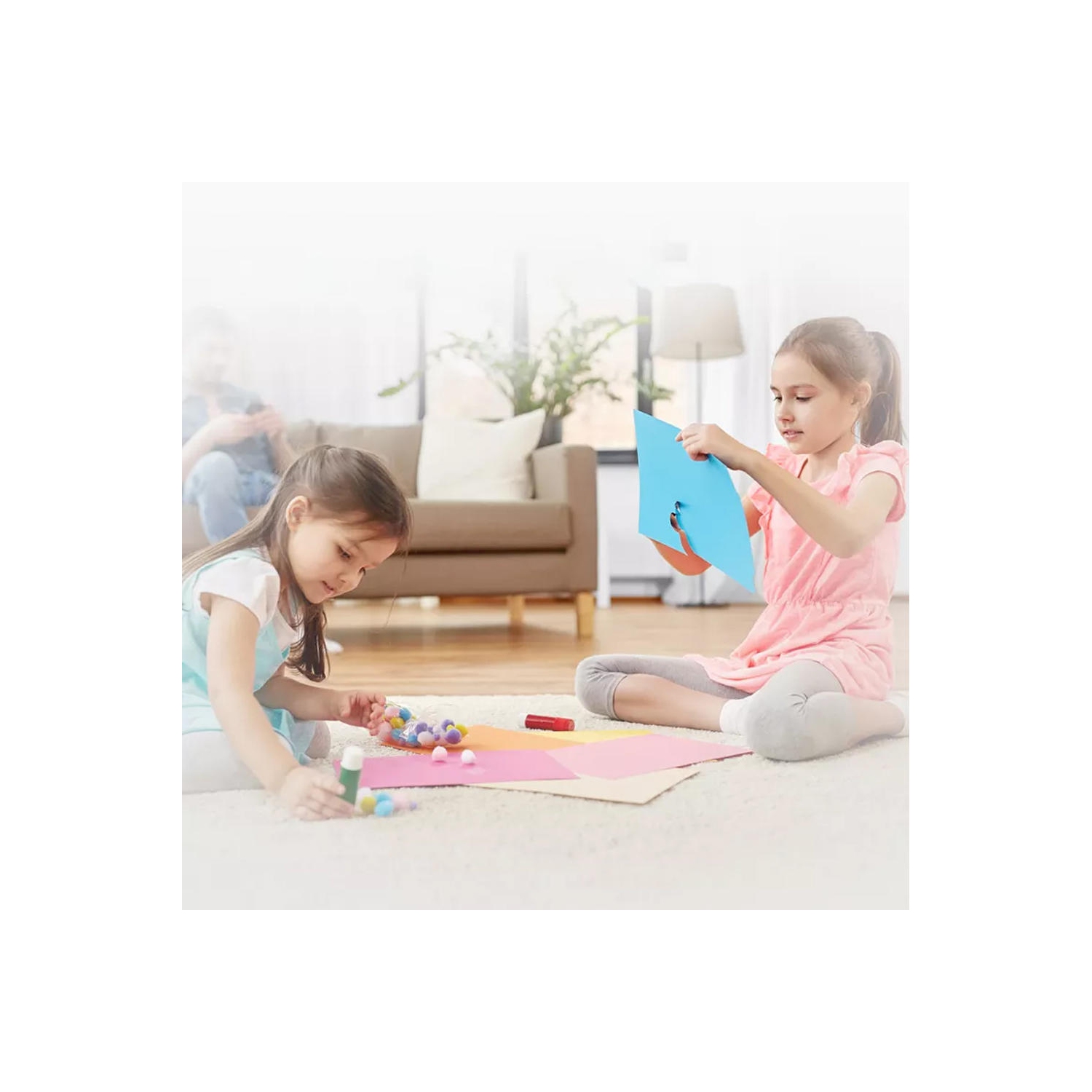 Moustache® 3-en-1 multifonction 3 formes et tout en un coupe-papier artisanal lame en métal pour la maison/l'école/le bureau