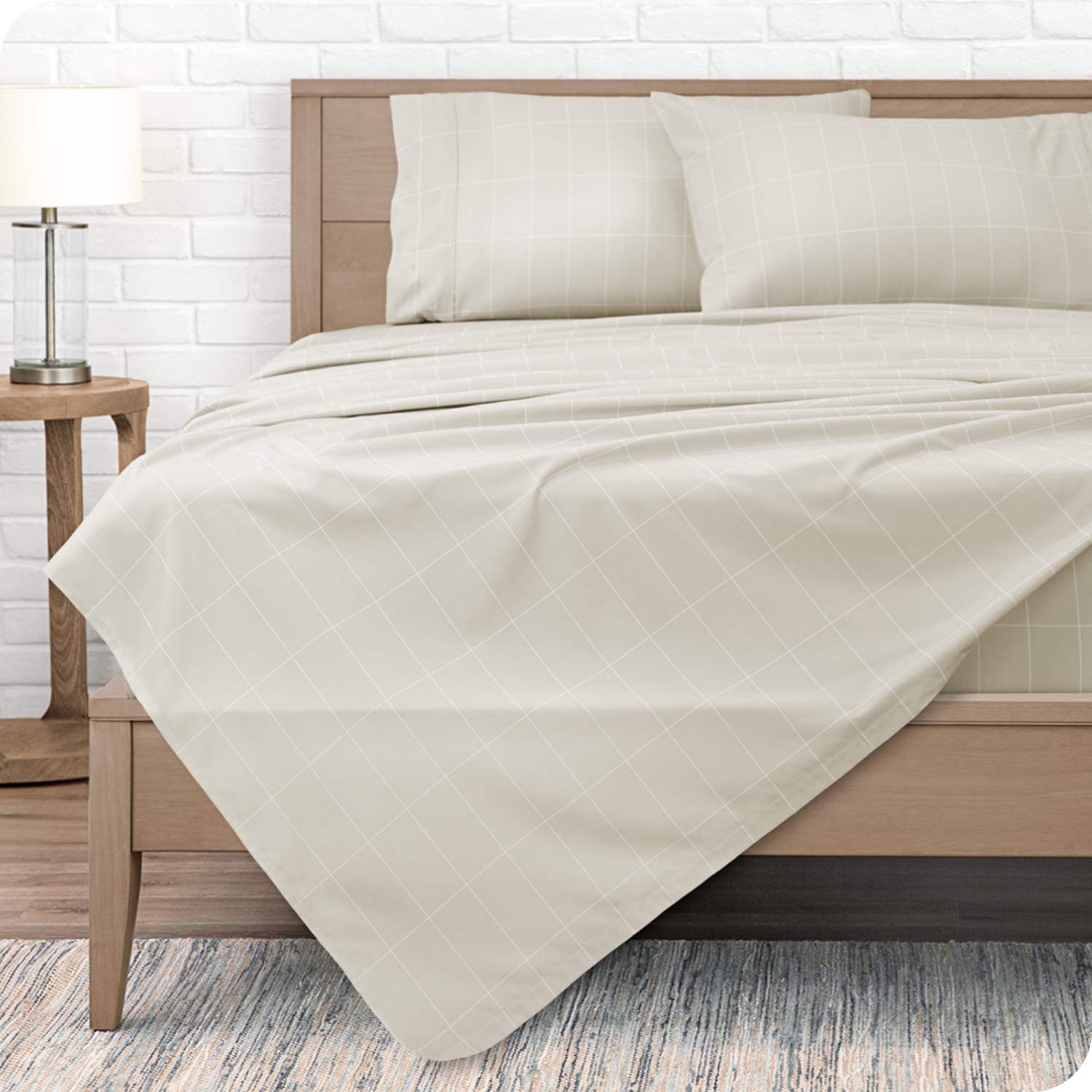 Bare Home Sheet Set - Premium 1800 Ultra-Soft Microfiber - Double Brushed - Hypoallergenic - Wrinkle Resistant