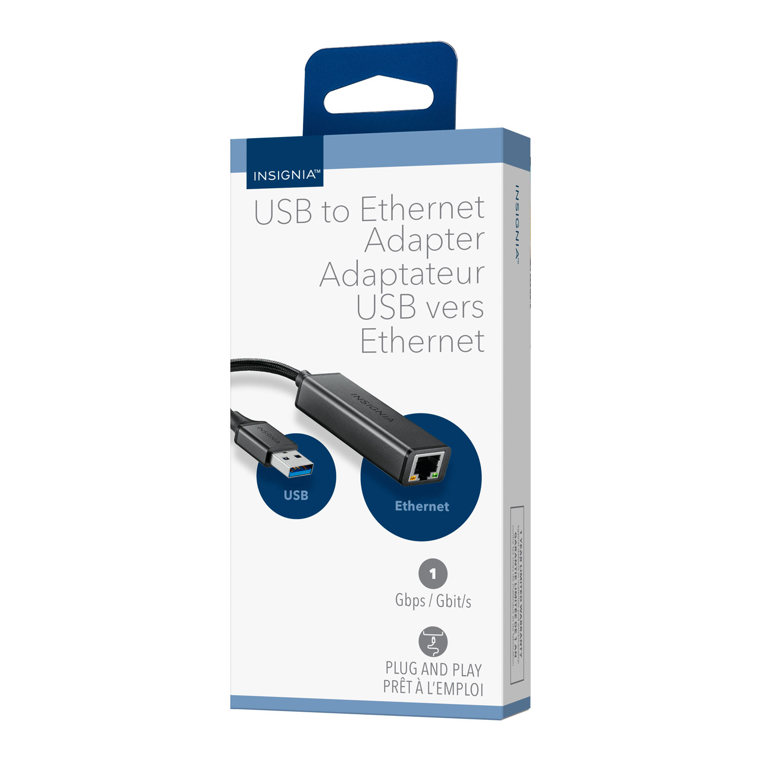 Insignia USB 3.0 to Ethernet Adapter - Only at Best Buy