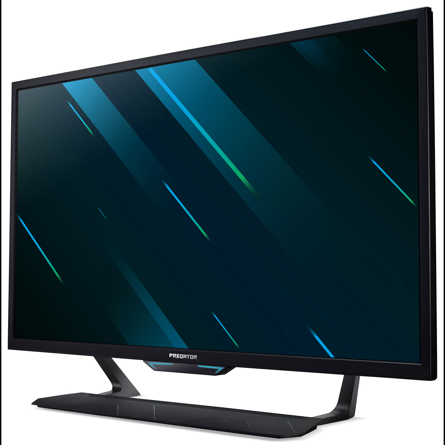 Moniteur de jeu G-Sync DEL VA Ultra HD 4K 144 Hz 42,5 po Predator d'Acer avec temps de réponse 1 ms gris à gris - Noir