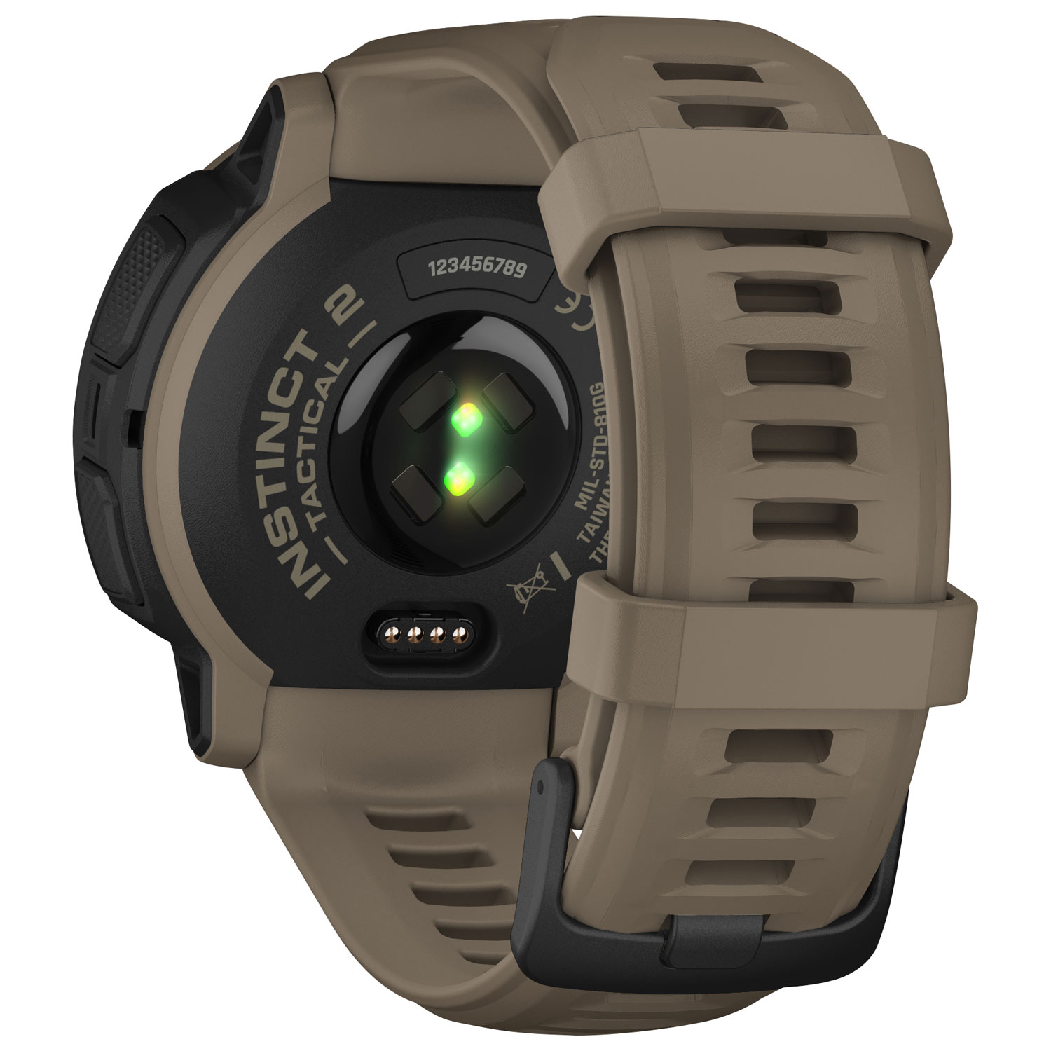 Garmin Instinct 2 Solar Tactical Edition 45mm GPS Watch with Heart